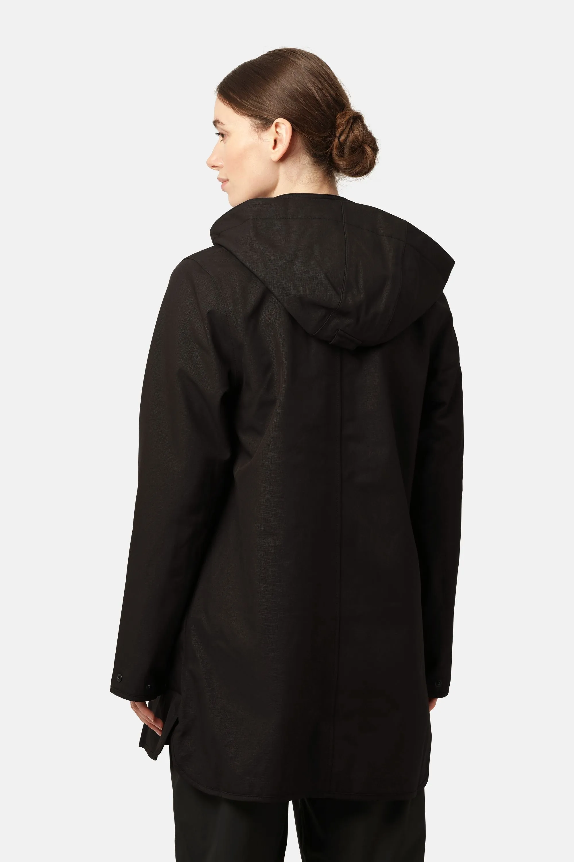 Softshell Raincoat A-line - Black sold by Ilse Jacobsen product image thumbnail 4