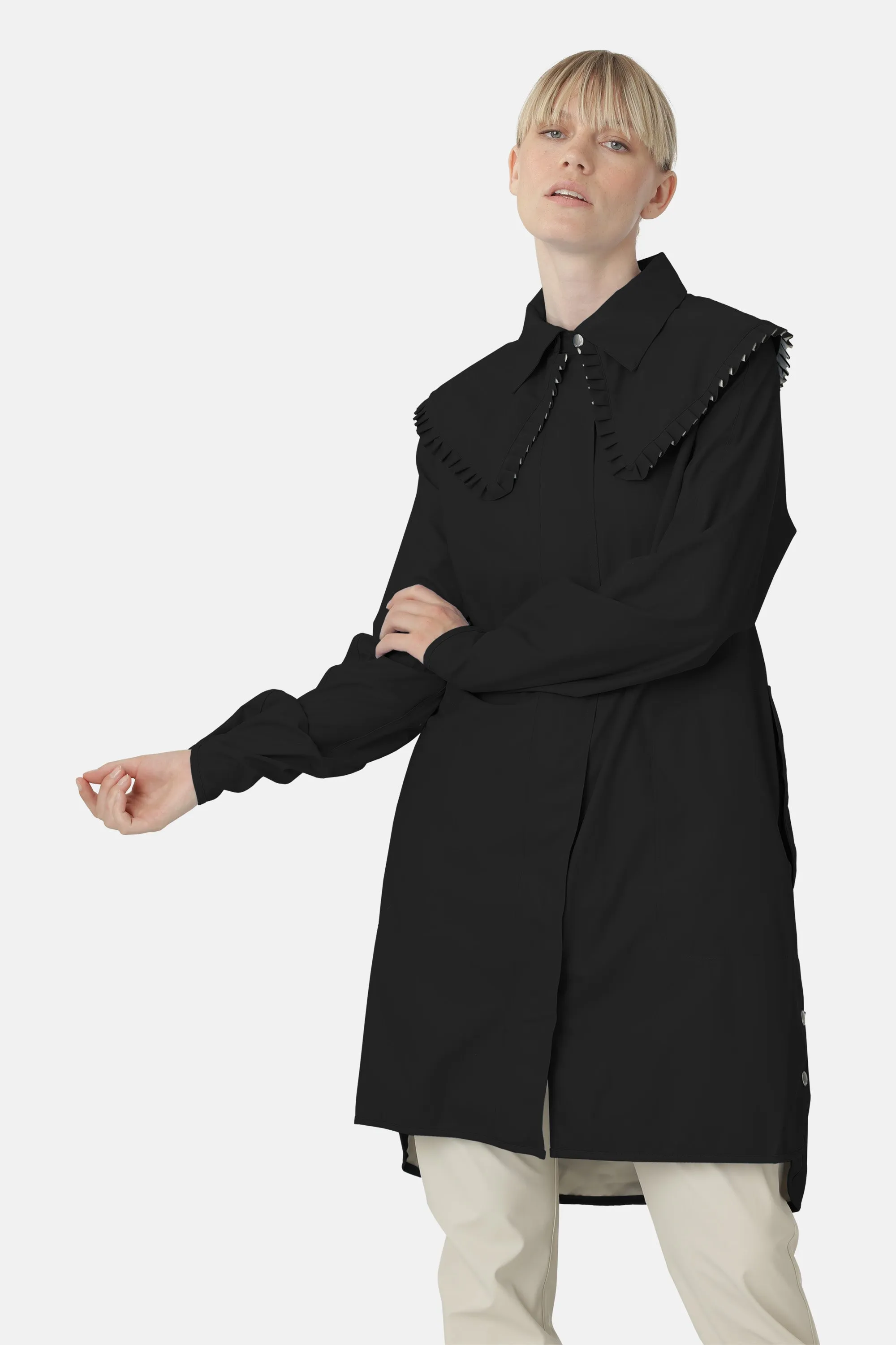 Raincoat - Black sold by Ilse Jacobsen product image thumbnail 5