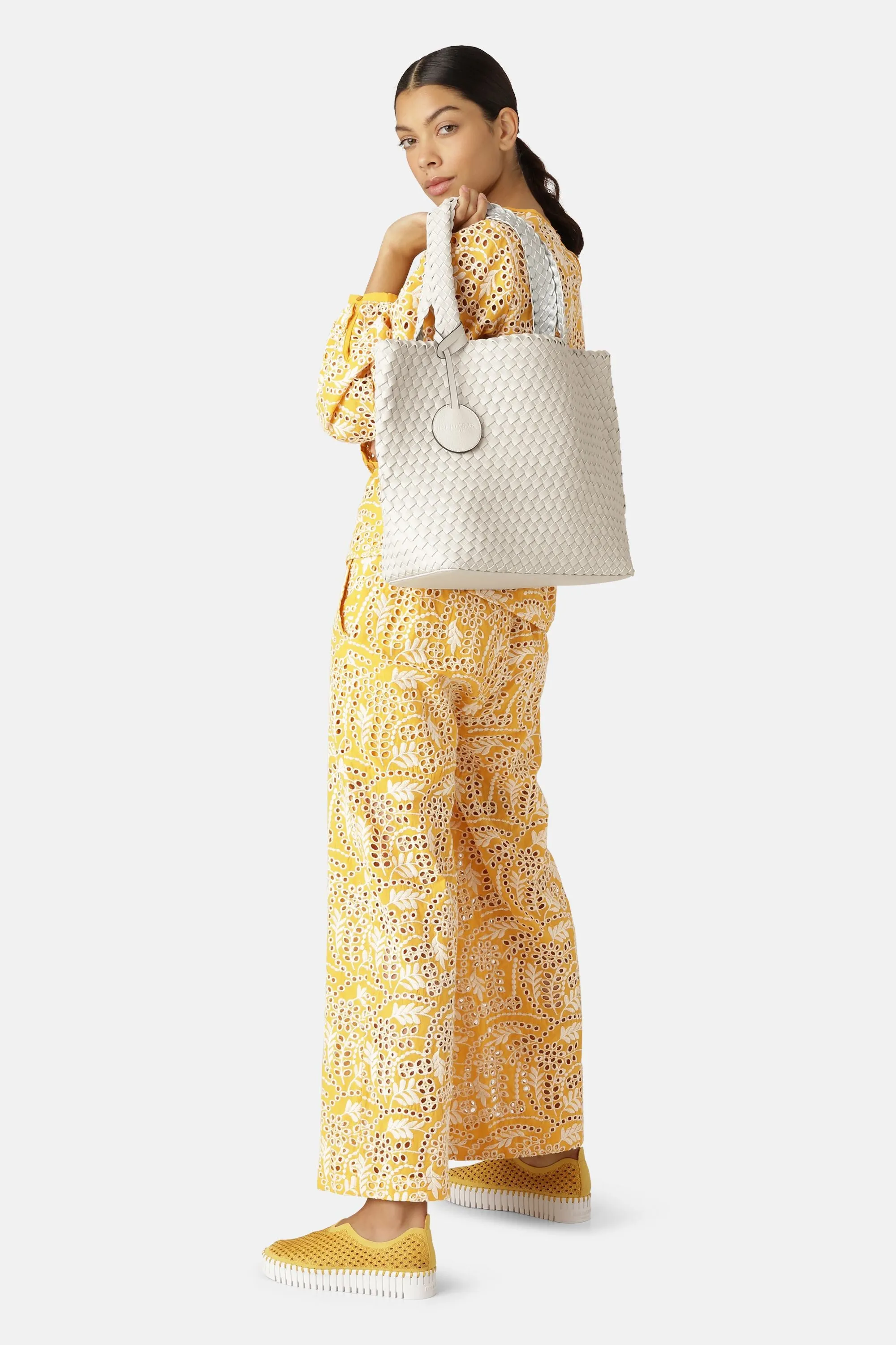 Tote Bag Braided - Moonstruck Silver sold by Ilse Jacobsen product image thumbnail 2