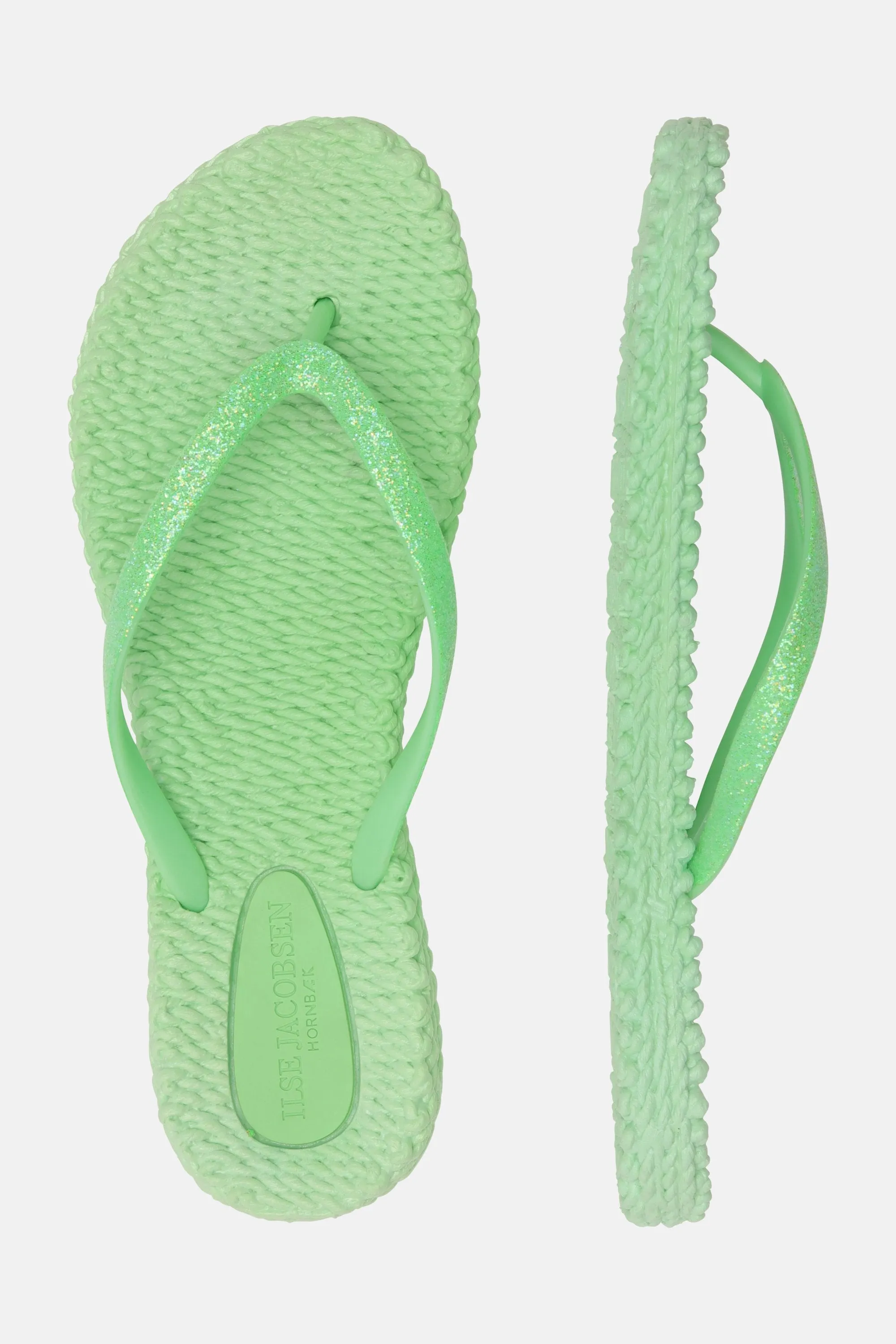 Flip-flops Glitter - Bright Green sold by Ilse Jacobsen product image thumbnail 5