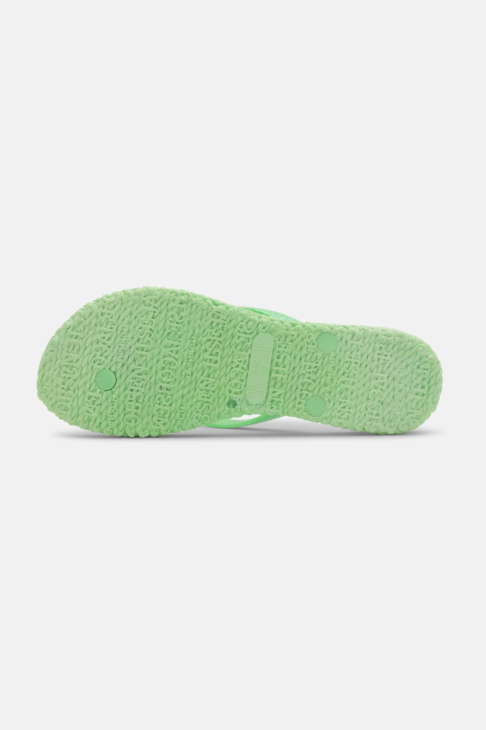 Flip-flops Glitter - Bright Green sold by Ilse Jacobsen product image thumbnail 4