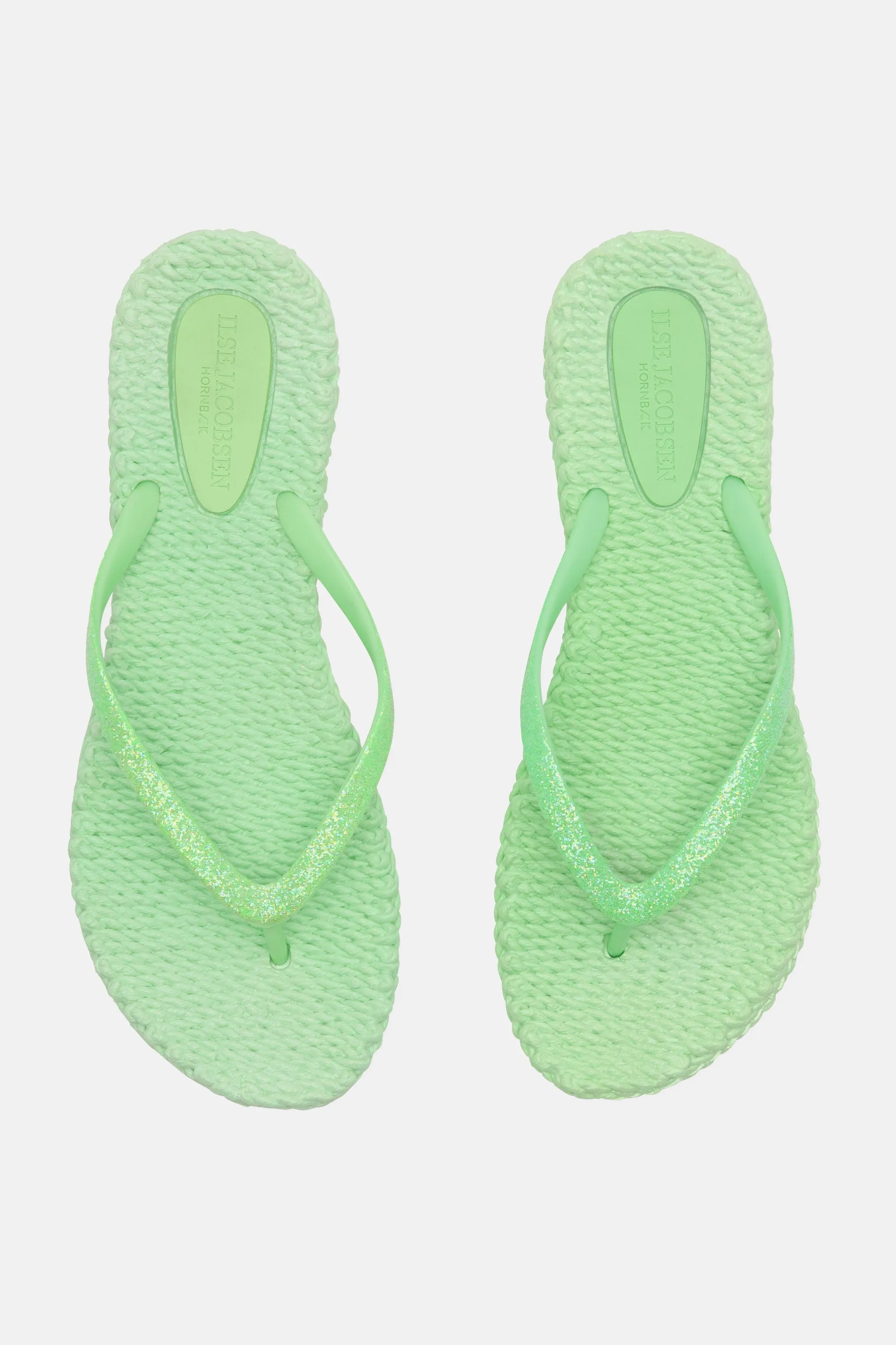 Flip-flops Glitter - Bright Green sold by Ilse Jacobsen product image thumbnail 3