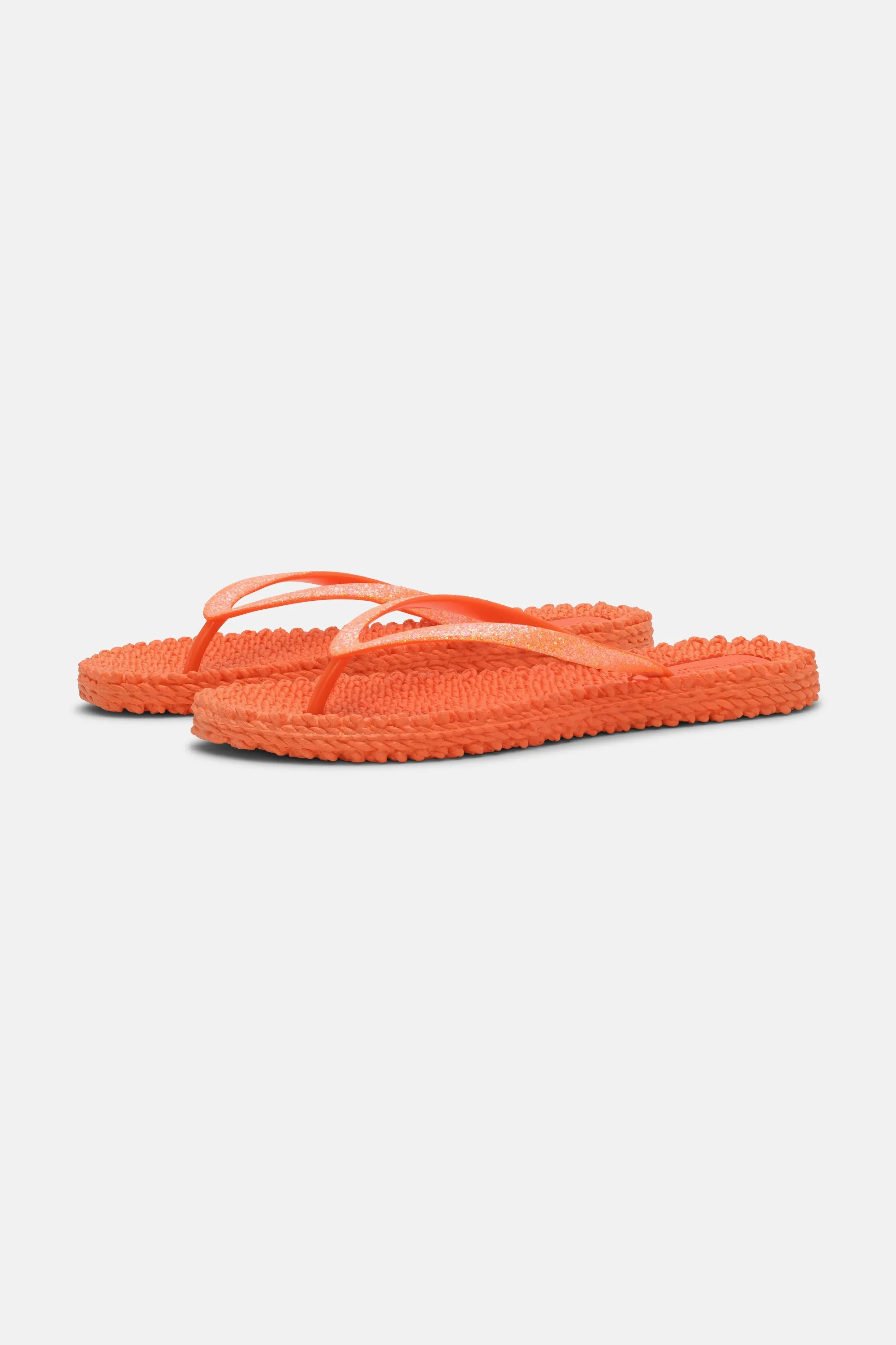 Flip-flops Glitter - Hot Orange sold by Ilse Jacobsen