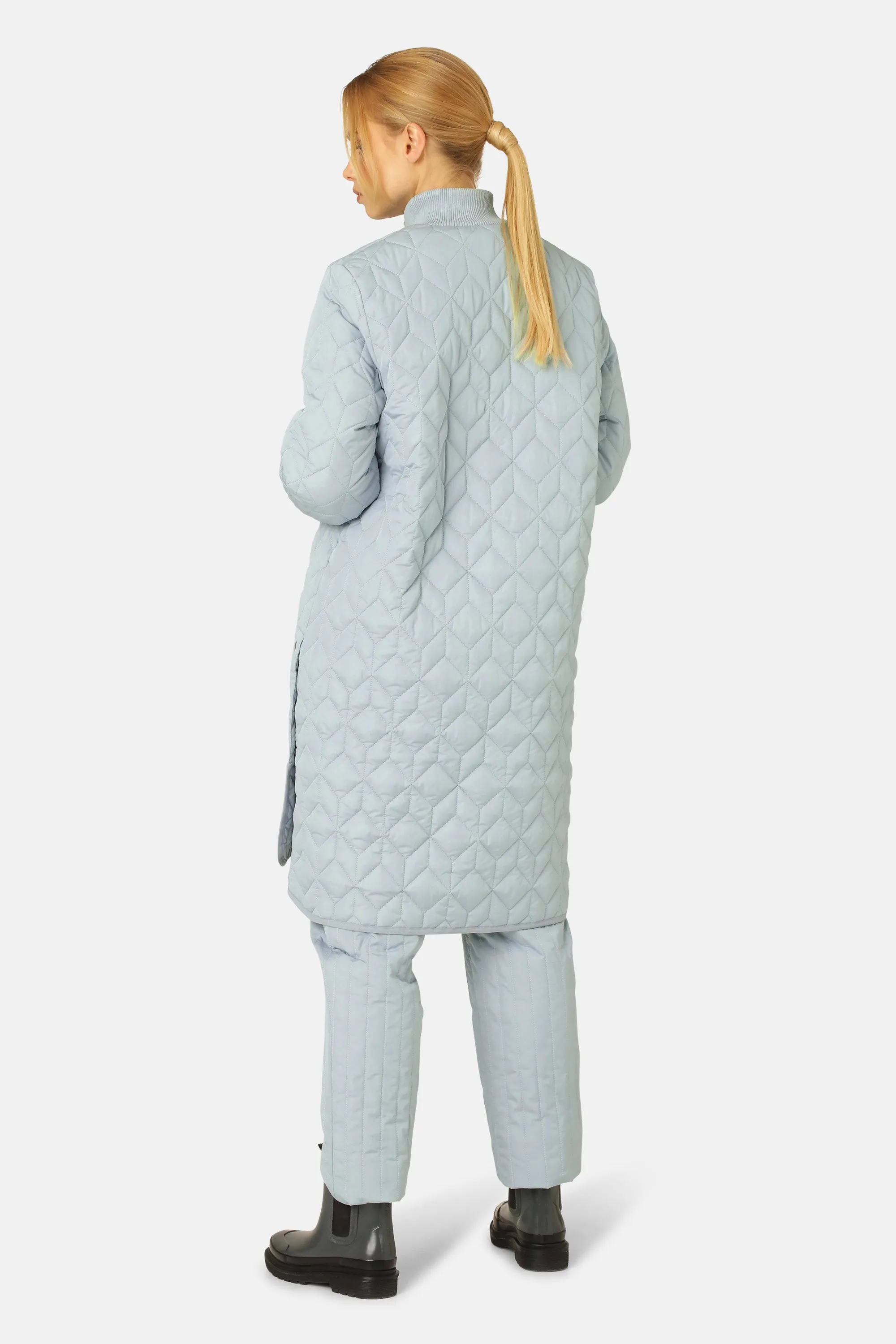 Quilt Coat - Pale Petroleum sold by Ilse Jacobsen product image thumbnail 3