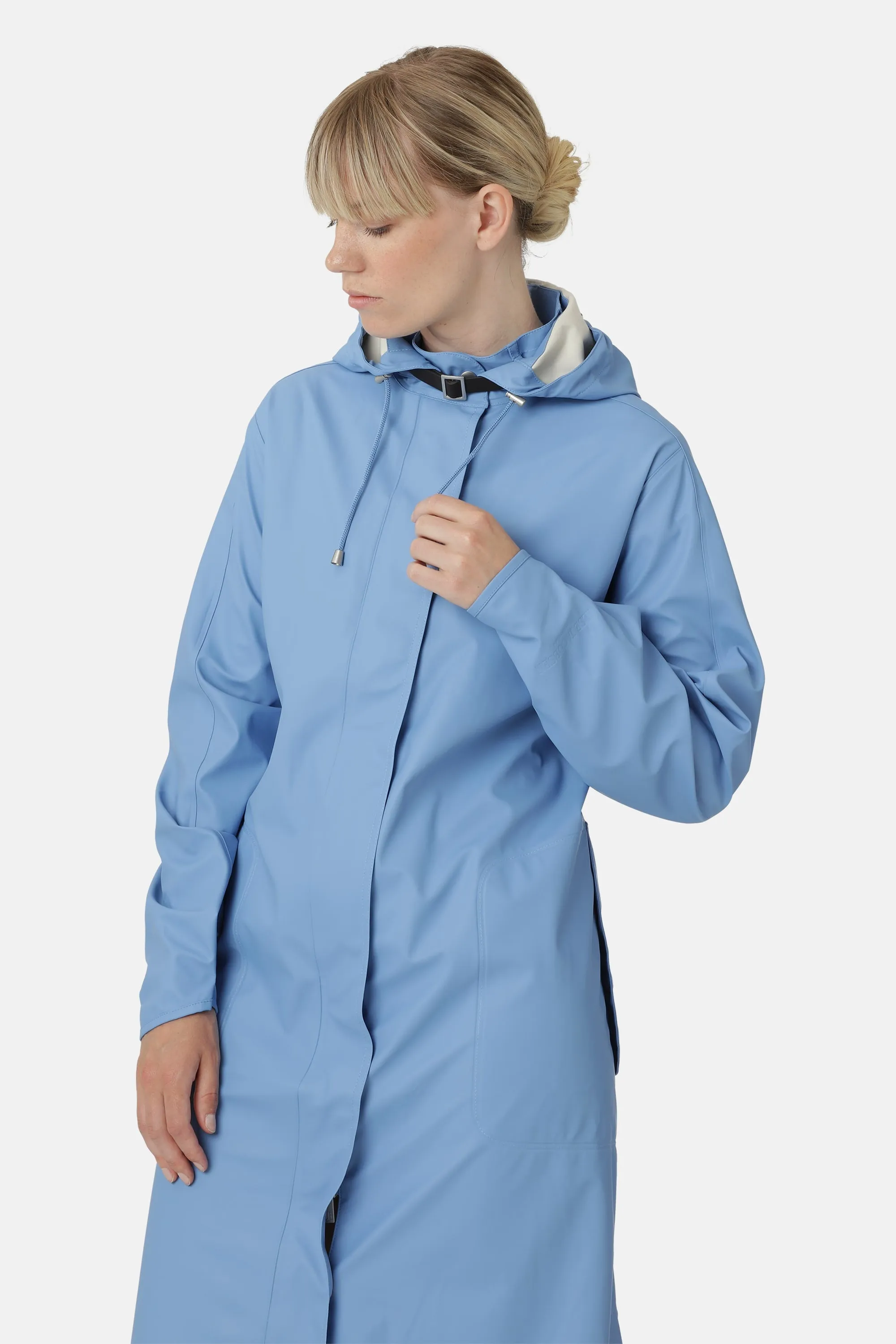 Long Light Raincoat - Light Regatta sold by Ilse Jacobsen product image thumbnail 2