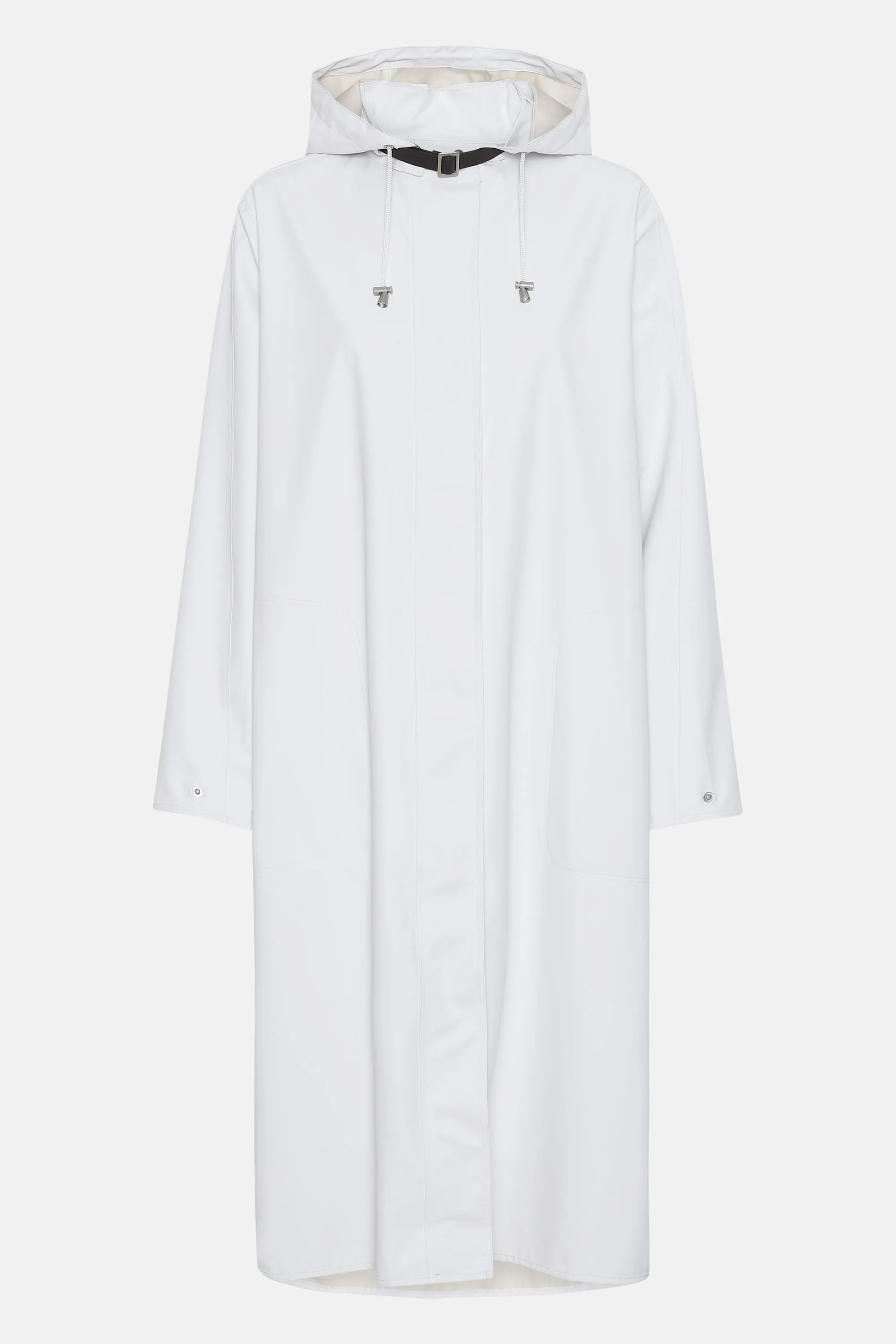 Long Light Raincoat - White sold by Ilse Jacobsen product image thumbnail 4