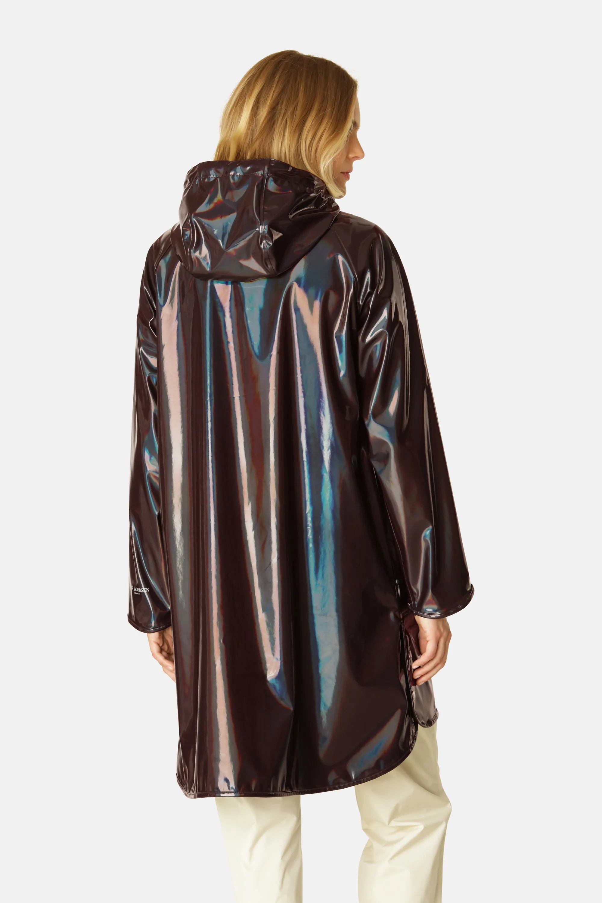 Long Raincoat - Ganache sold by Ilse Jacobsen product image thumbnail 3