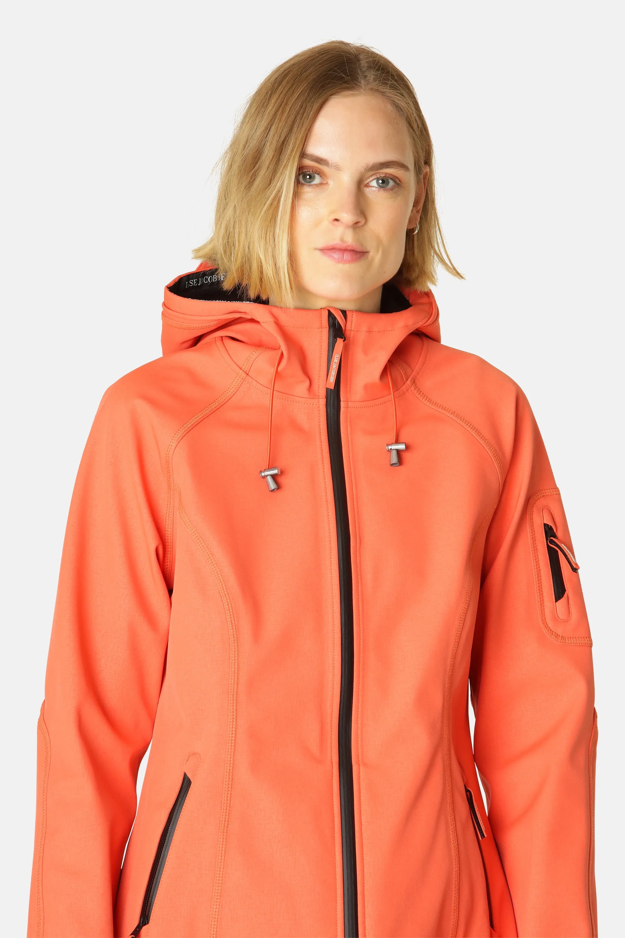 Raincoat - Hot Orange sold by Ilse Jacobsen product image thumbnail 4
