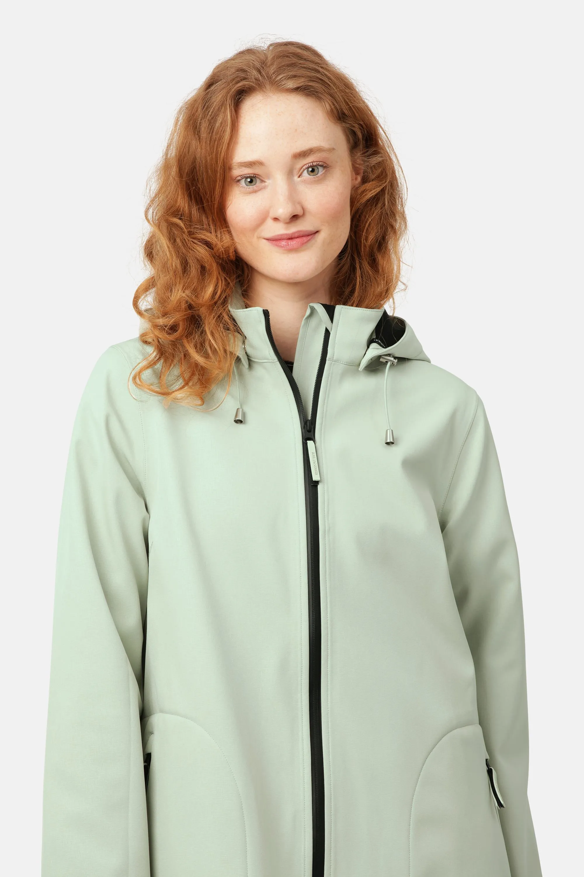 Softshell Raincoat A-line - Bok Choy sold by Ilse Jacobsen product image thumbnail 5