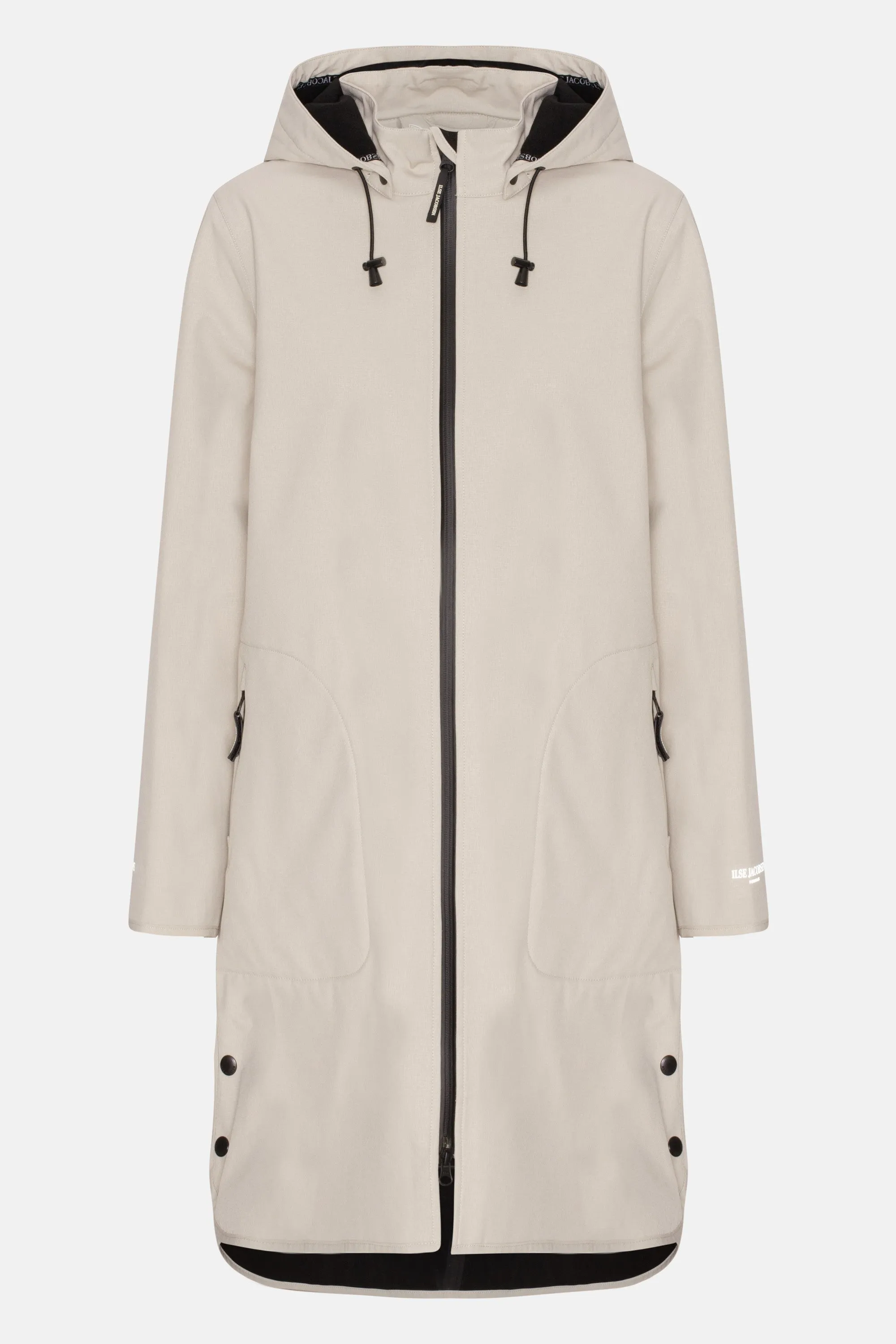 Softshell Raincoat A-line - Chateau Gray sold by Ilse Jacobsen product image thumbnail 5