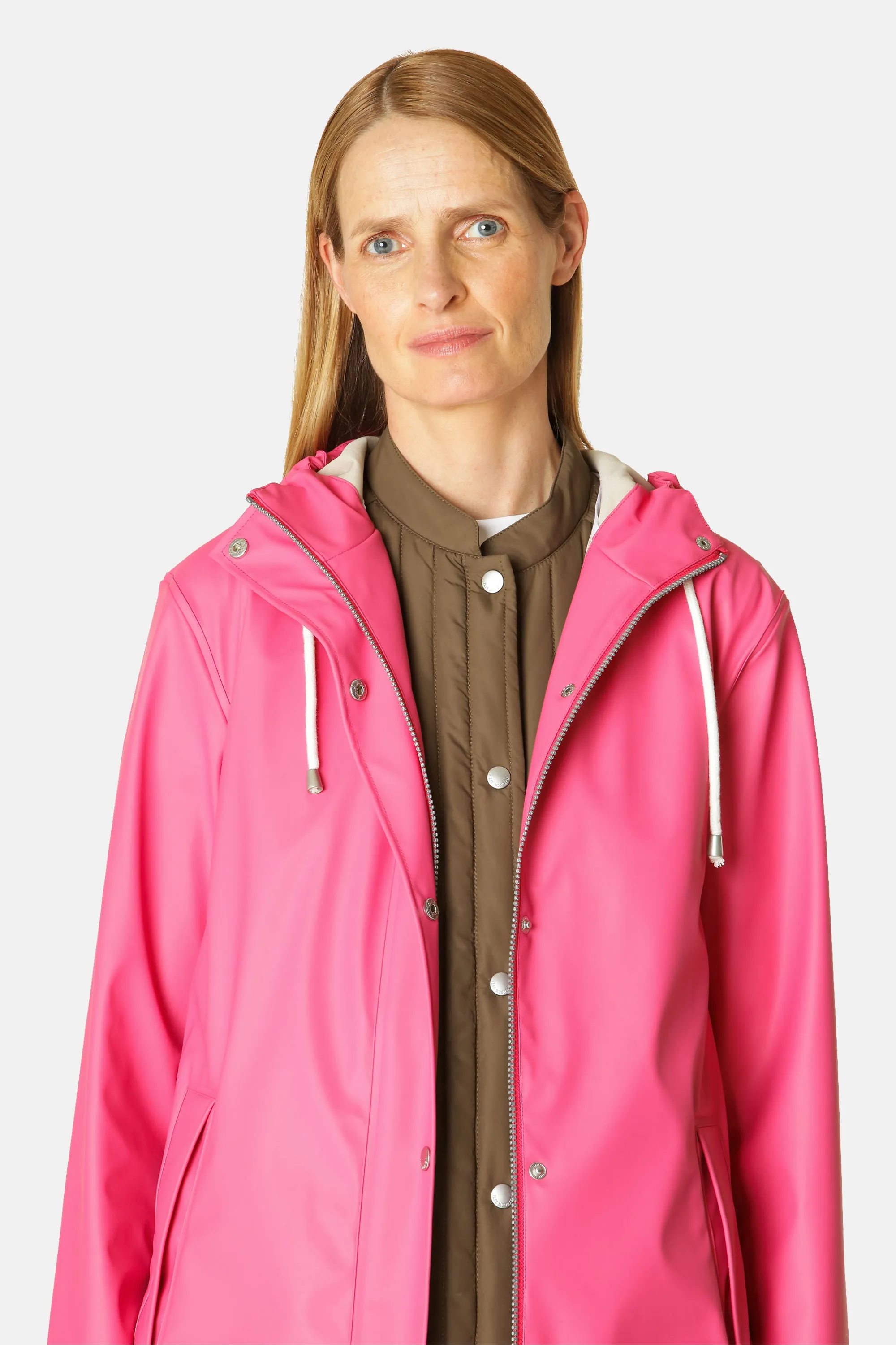 Light Raincoat - Magenta sold by Ilse Jacobsen product image thumbnail 5