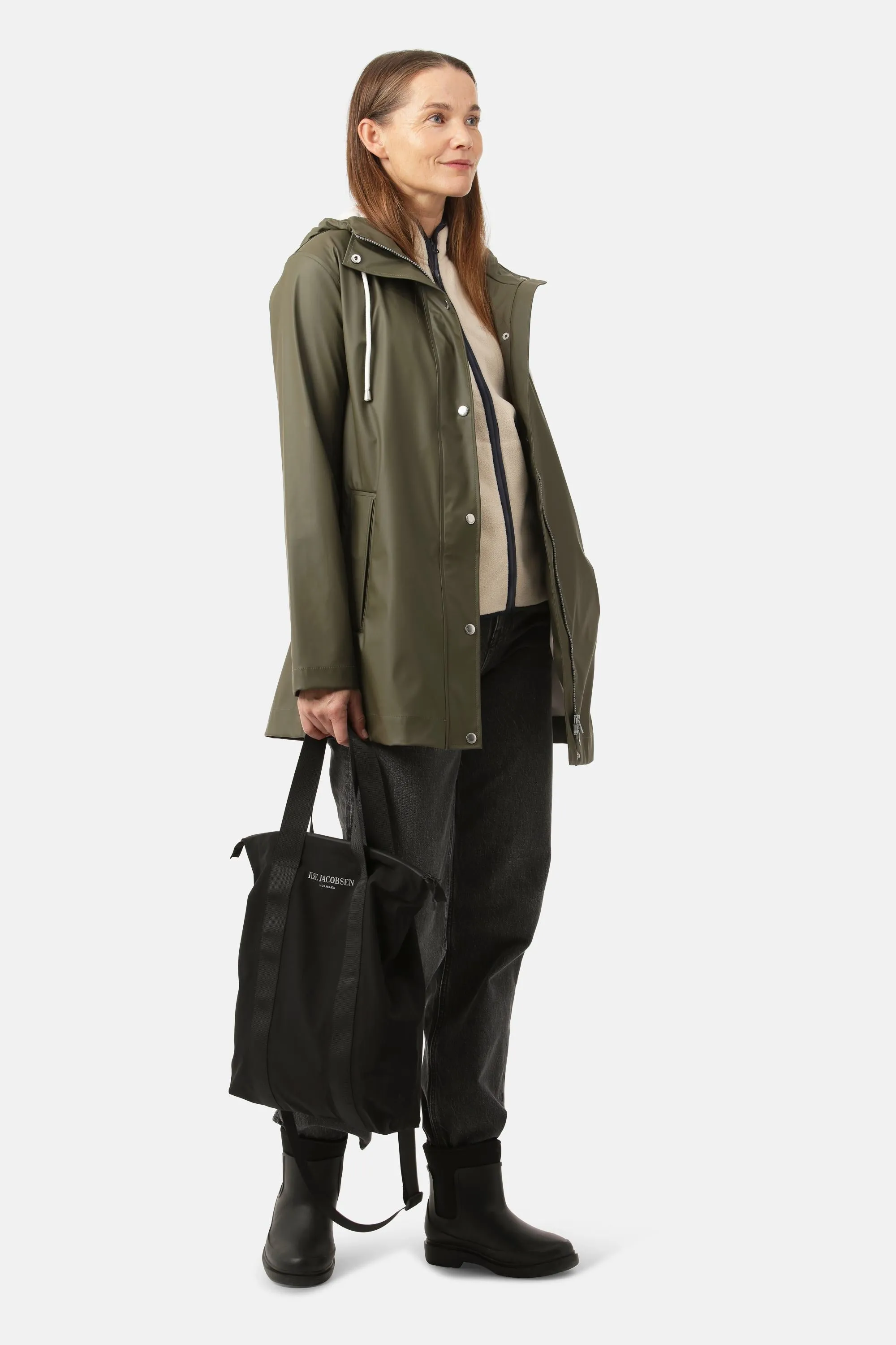 Light Raincoat - Army sold by Ilse Jacobsen product image thumbnail 2