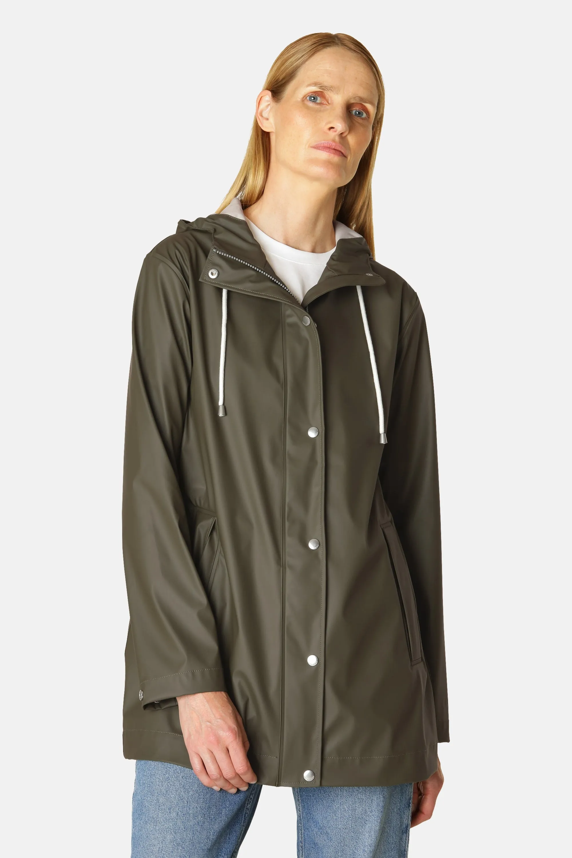 Light Raincoat - Army sold by Ilse Jacobsen product image thumbnail 3