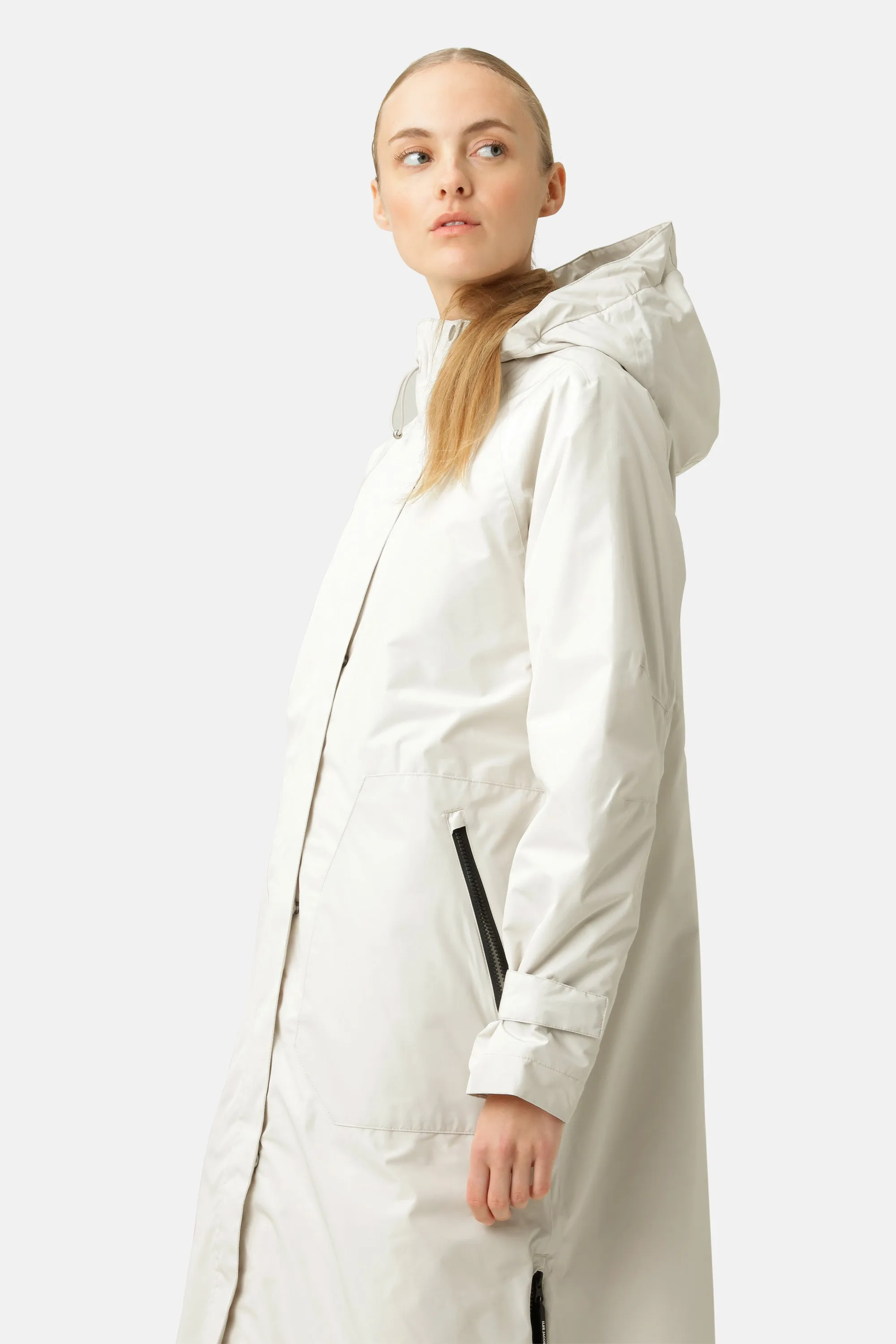 Eco Finished long Raincoat - Kit sold by Ilse Jacobsen product image thumbnail 3