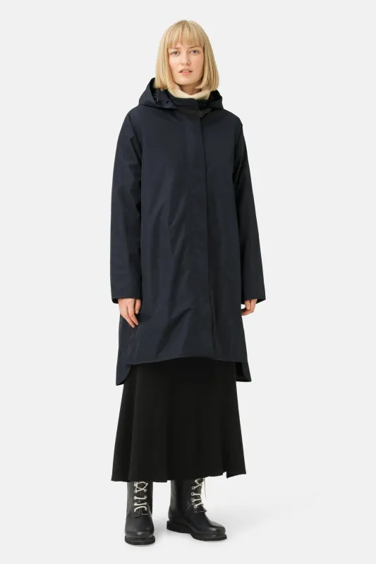 Raincoat - Dark Indigo sold by Ilse Jacobsen