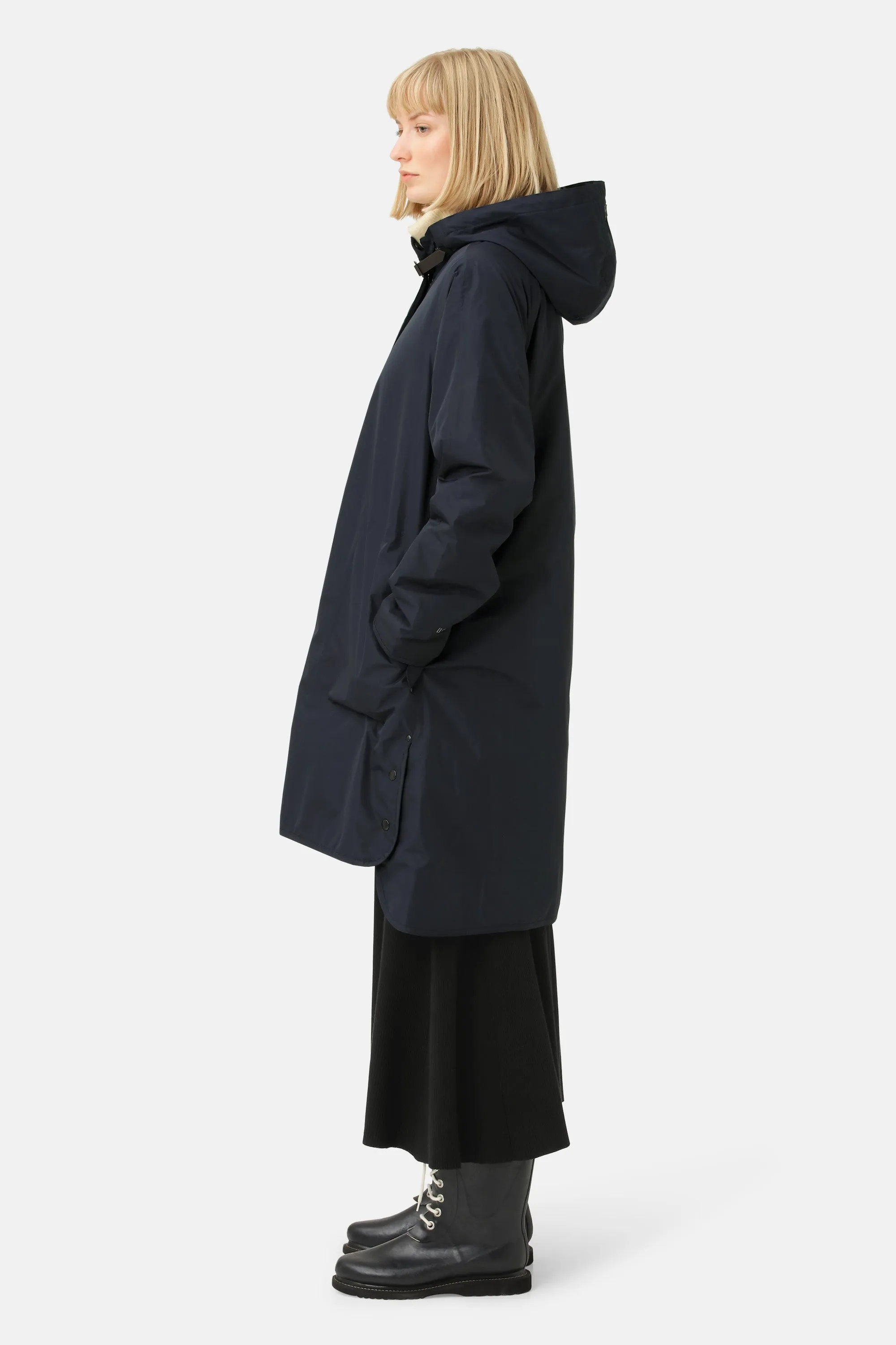 Raincoat - Dark Indigo sold by Ilse Jacobsen product image thumbnail 2