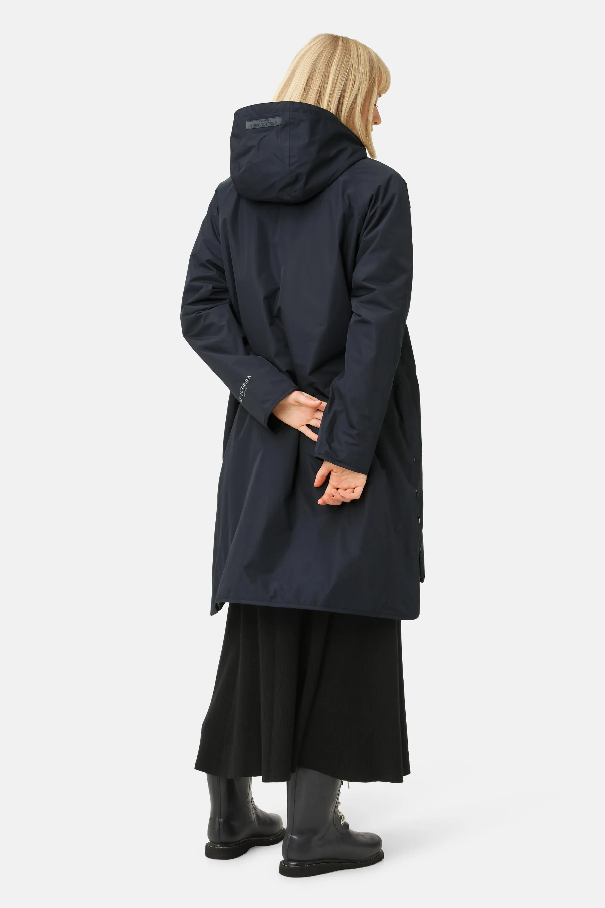 Raincoat - Dark Indigo sold by Ilse Jacobsen product image thumbnail 5