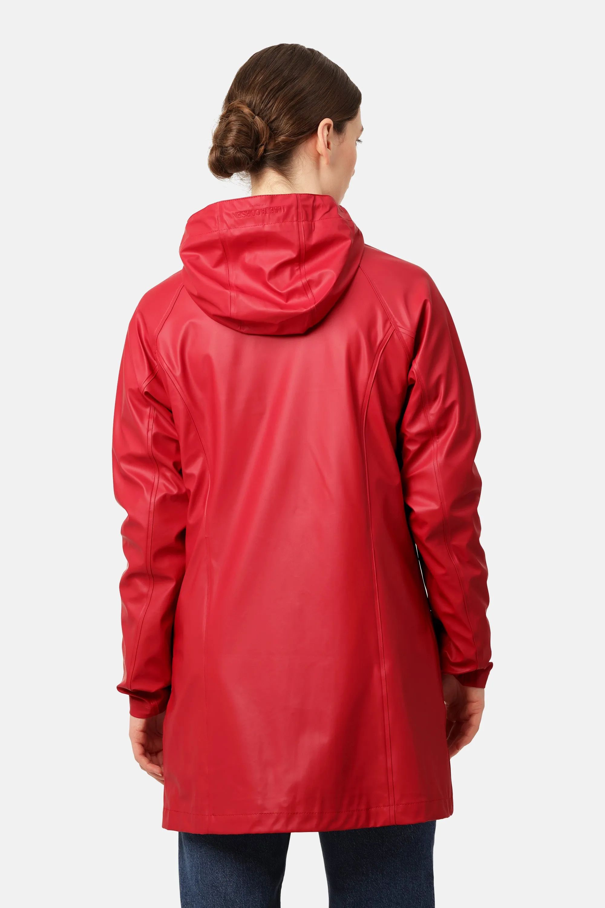 Raincoat - Deep Red sold by Ilse Jacobsen product image thumbnail 3