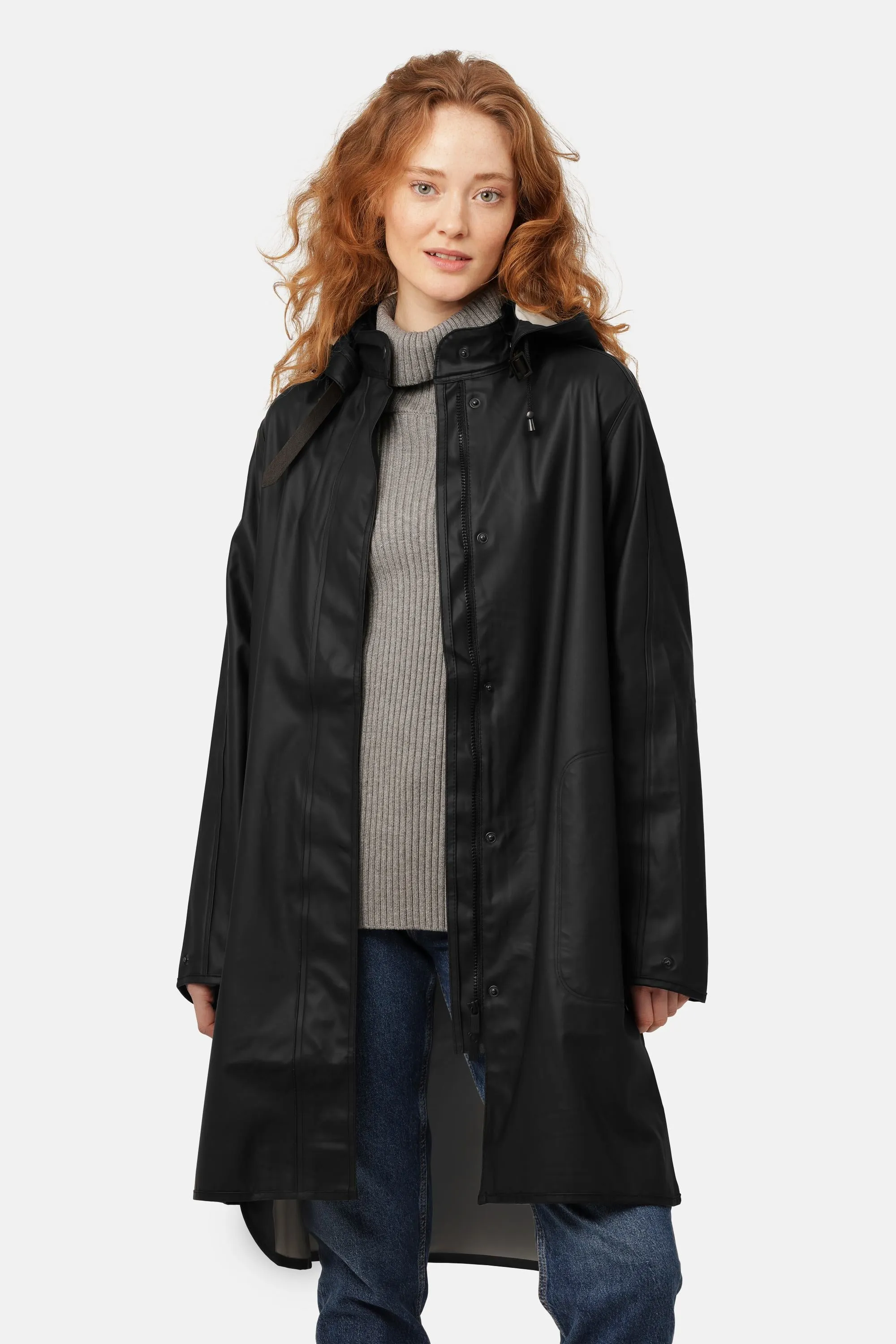 Light Raincoat - Black sold by Ilse Jacobsen product image thumbnail 2