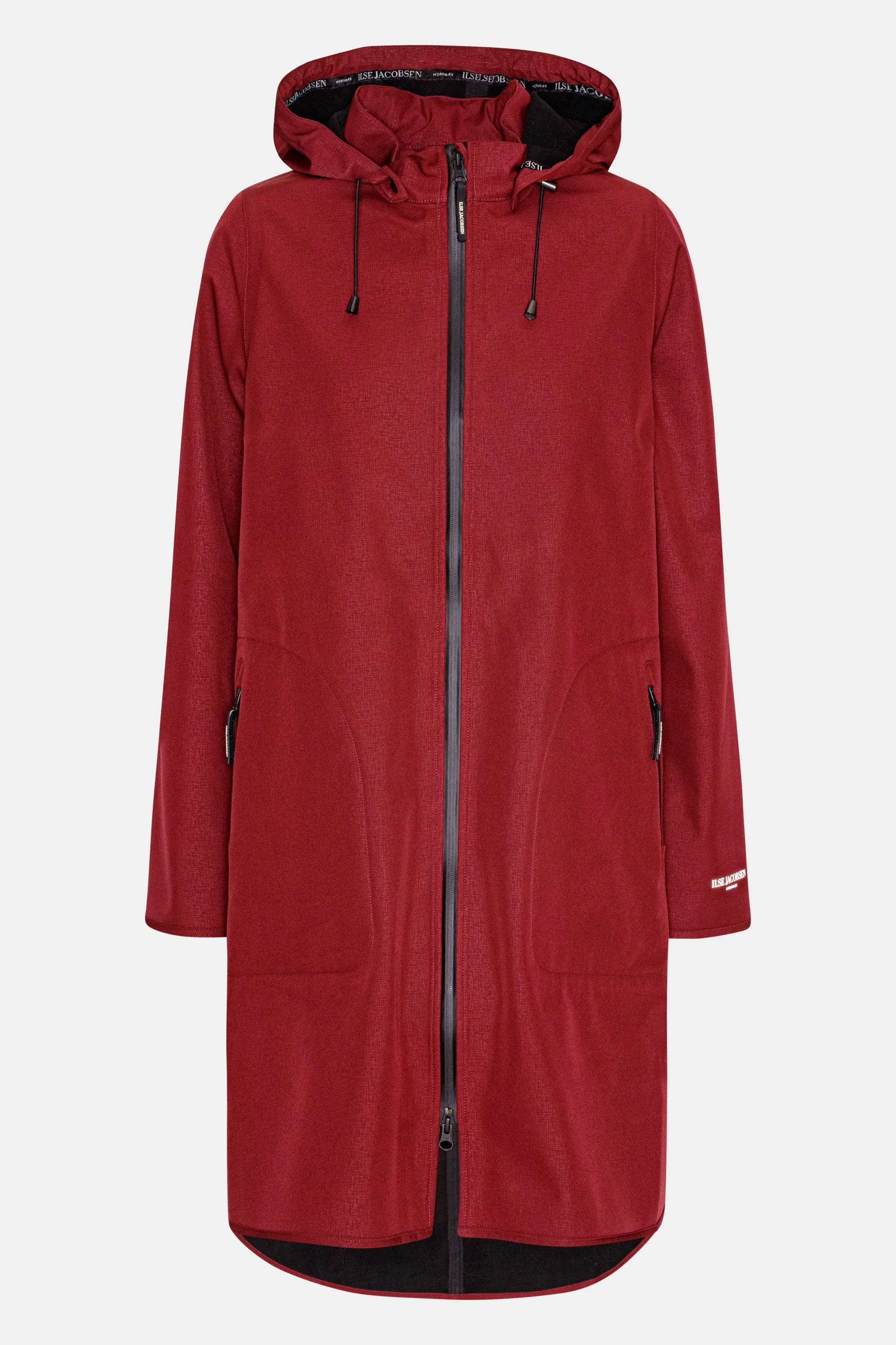 Softshell Raincoat A-line - Rhubarb sold by Ilse Jacobsen product image thumbnail 5