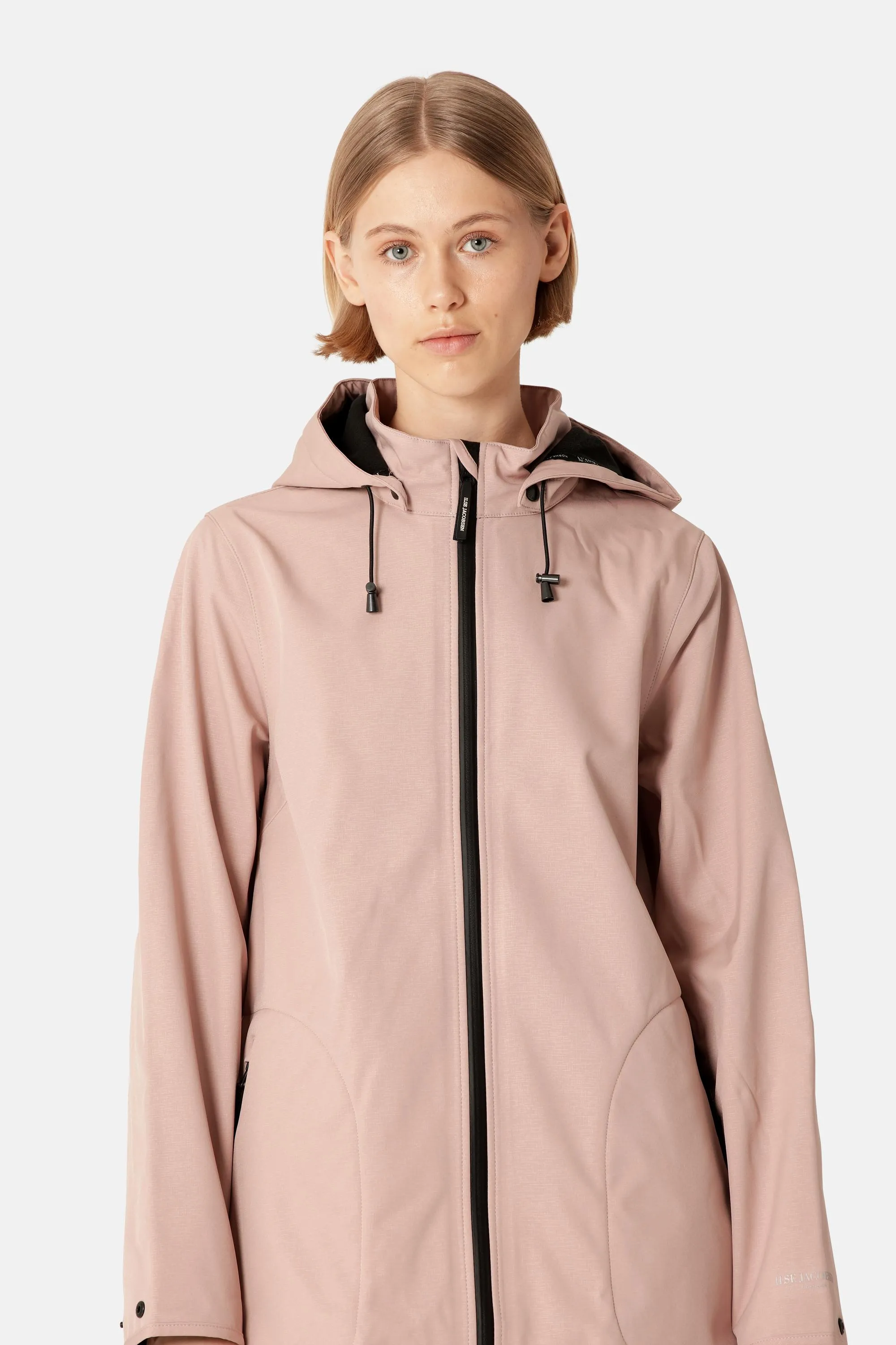 Softshell Raincoat A-line - Adobe Rose sold by Ilse Jacobsen product image thumbnail 4