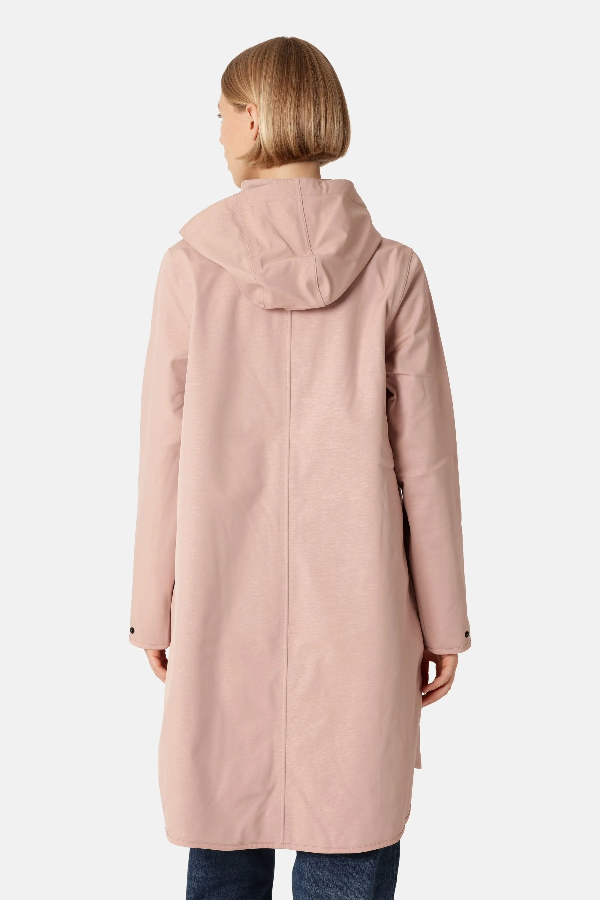 Softshell Raincoat A-line - Adobe Rose sold by Ilse Jacobsen product image thumbnail 3