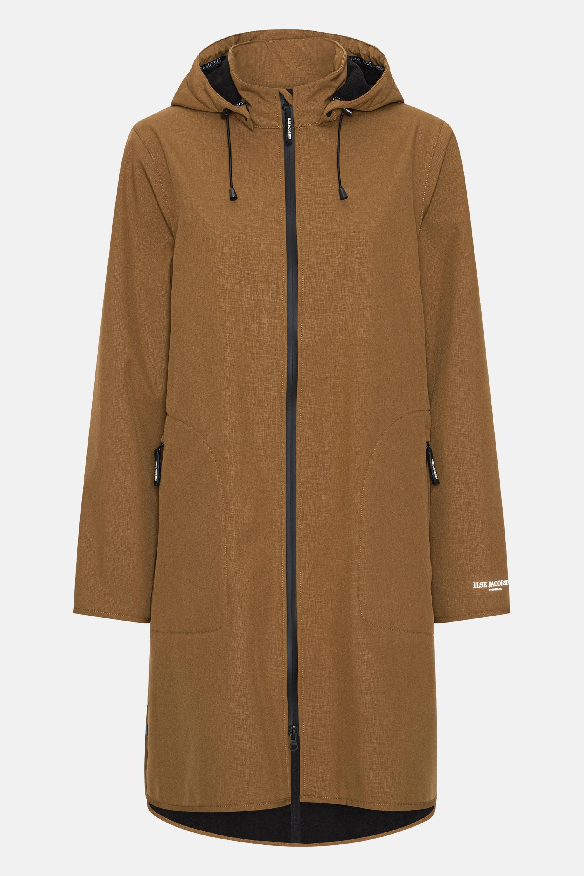 Softshell Raincoat A-line - Walnut sold by Ilse Jacobsen product image thumbnail 4