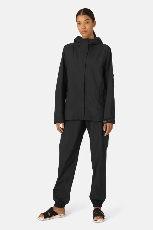 Rain jacket - Black sold by Ilse Jacobsen