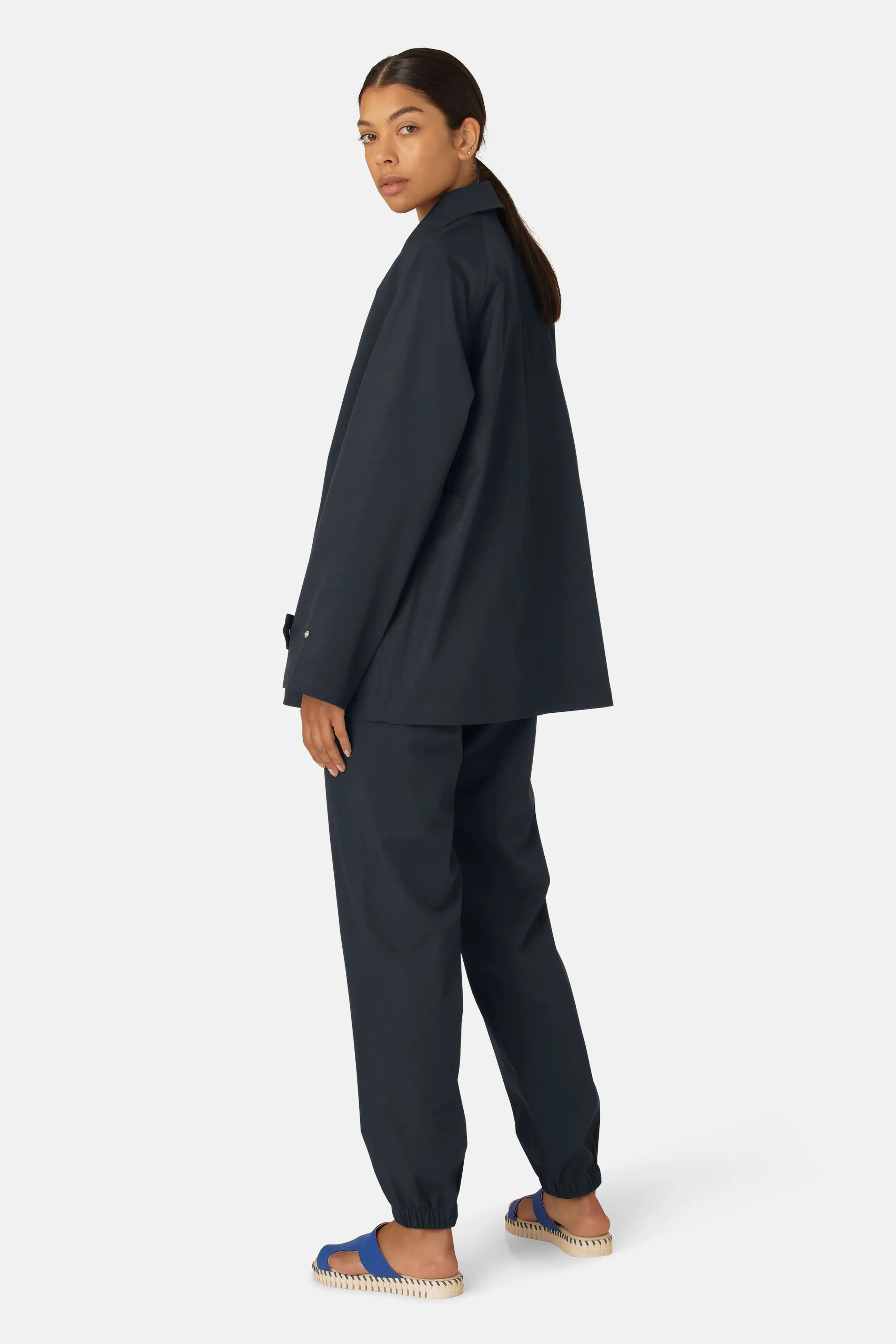 Rain jacket - Dark Indigo sold by Ilse Jacobsen product image thumbnail 4