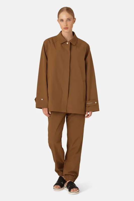 Rain jacket - Walnut sold by Ilse Jacobsen