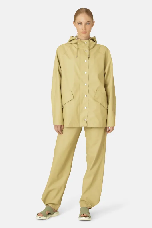 Rain Jacket - Olive Grass sold by Ilse Jacobsen