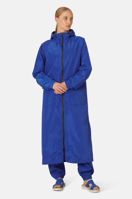 Raincoat - Blue Web sold by Ilse Jacobsen