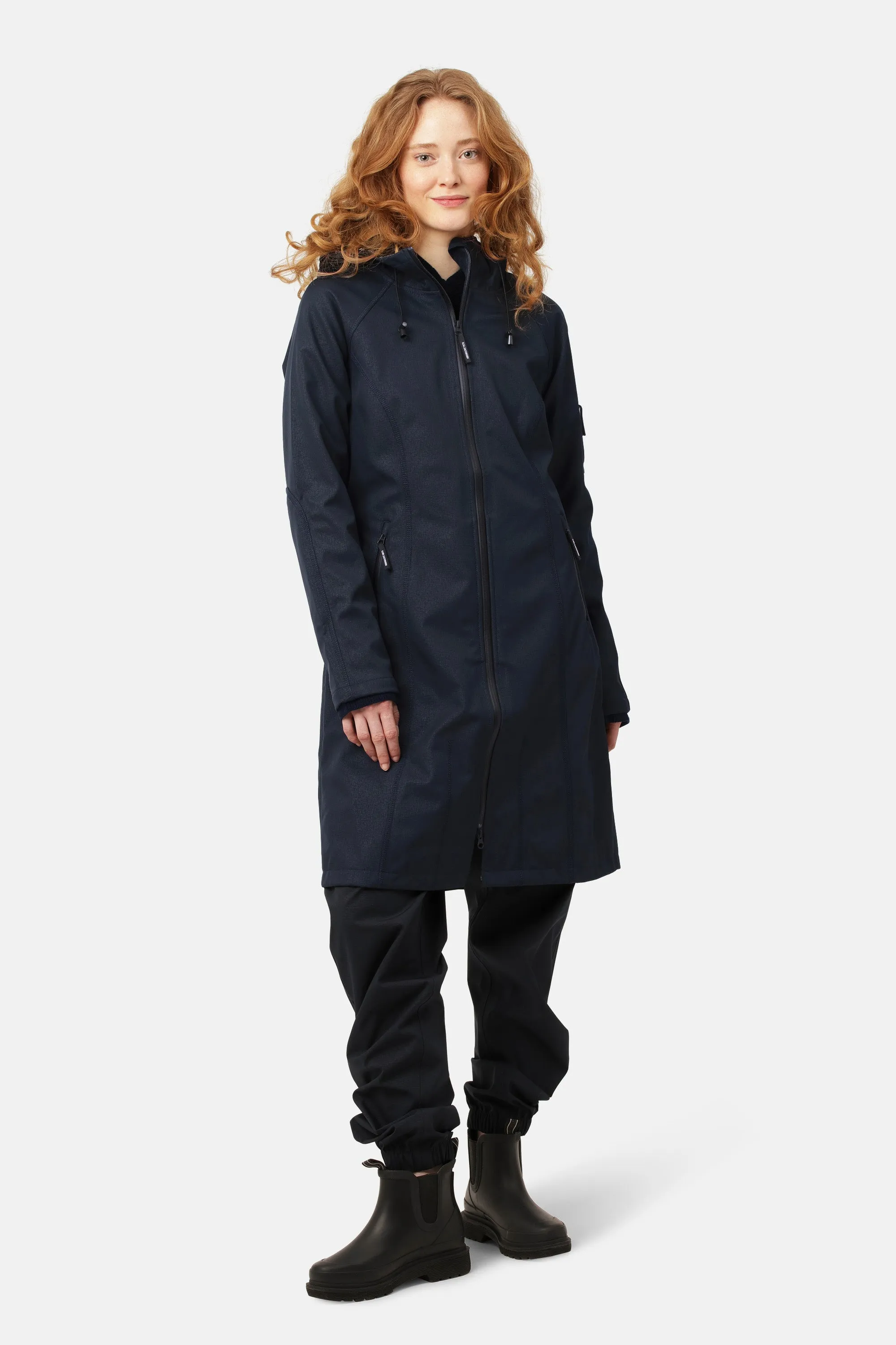 Raincoat - Dark Indigo sold by Ilse Jacobsen