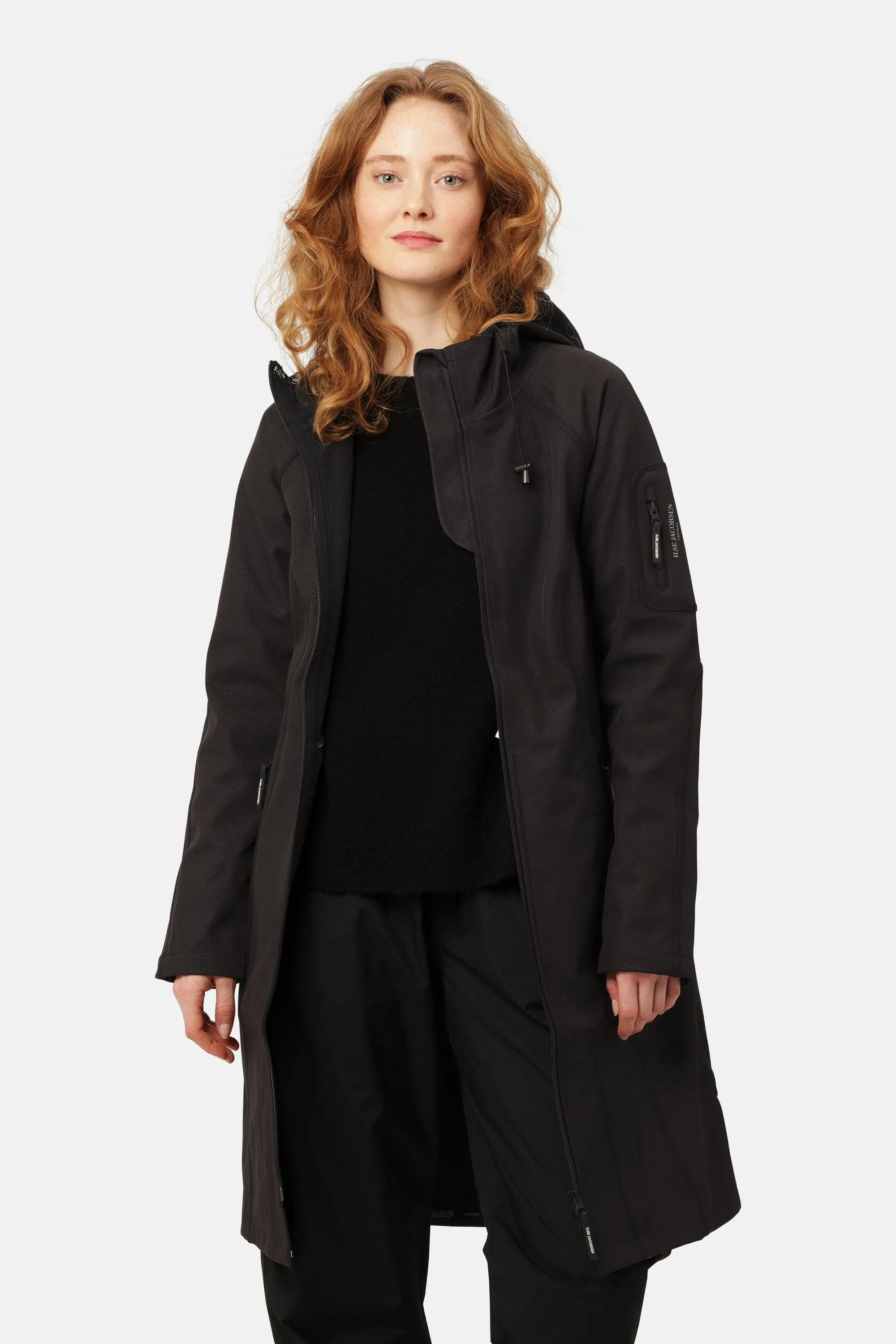 Raincoat - Black sold by Ilse Jacobsen product image thumbnail 2