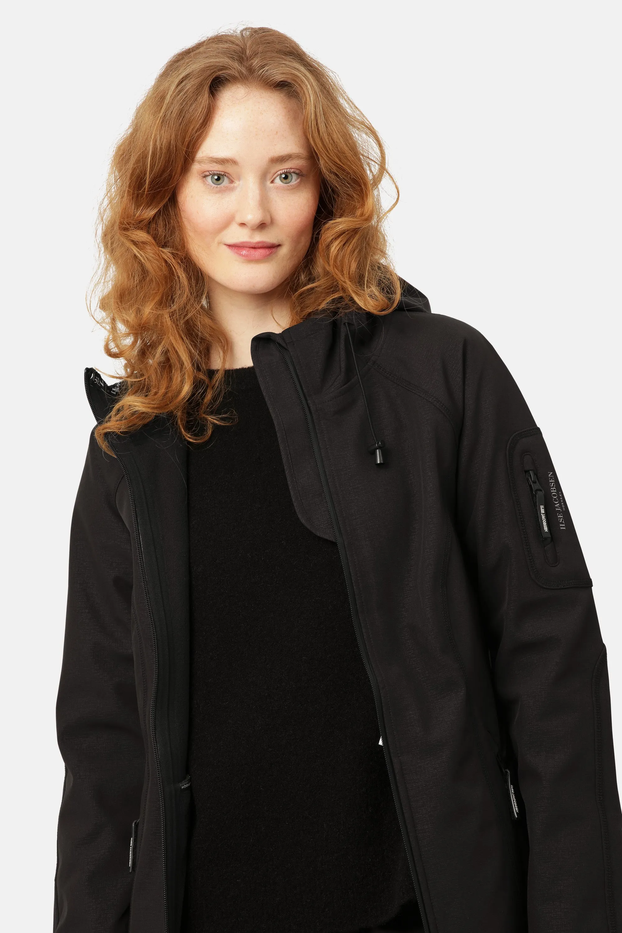 Raincoat - Black sold by Ilse Jacobsen product image thumbnail 4