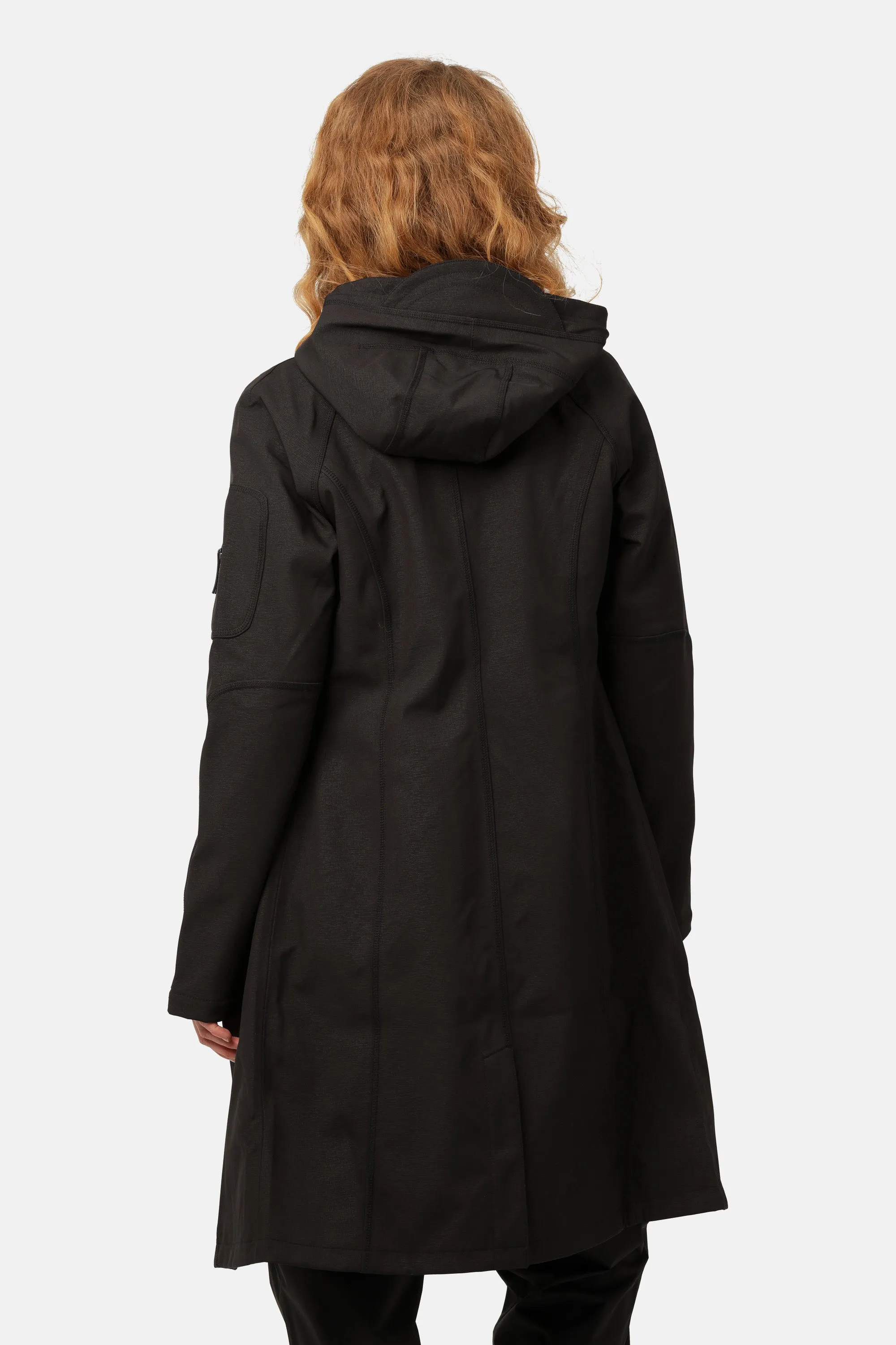 Raincoat - Black sold by Ilse Jacobsen product image thumbnail 3