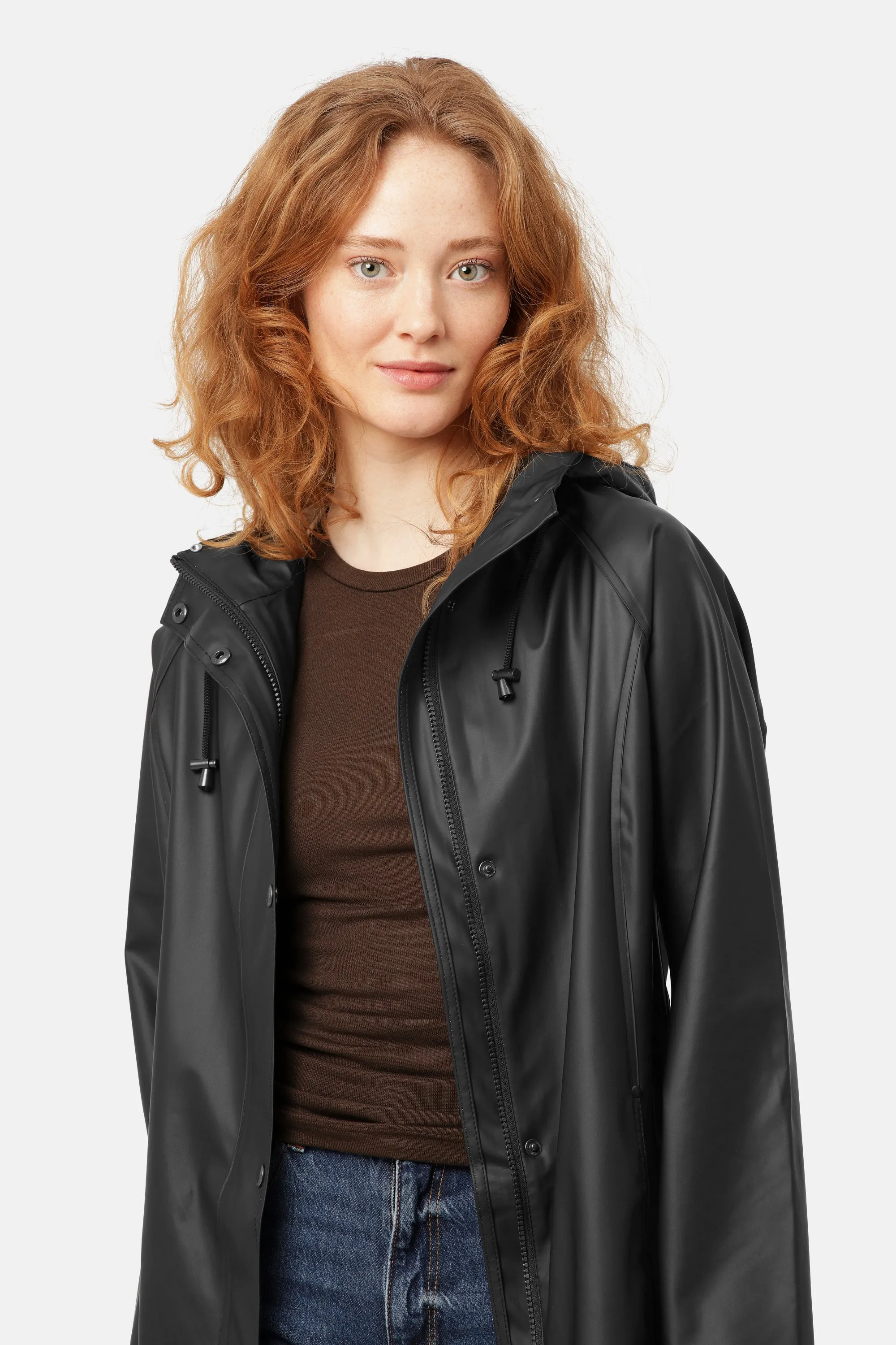 Raincoat - Black sold by Ilse Jacobsen product image thumbnail 4