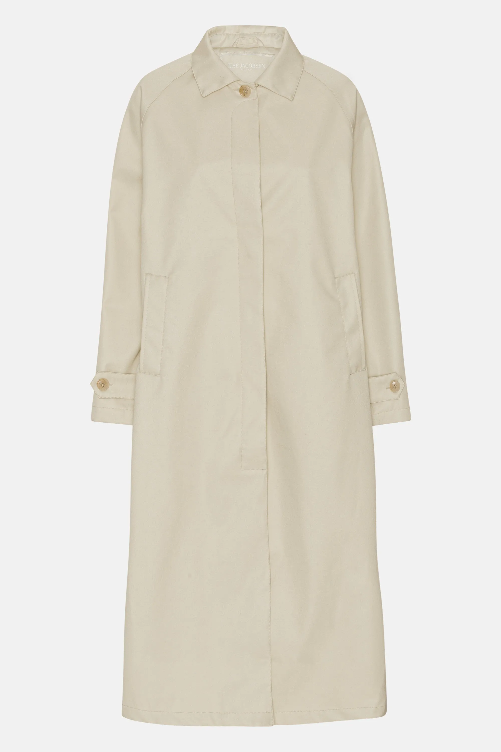 Cotton raincoat - Bleached Sand sold by Ilse Jacobsen product image thumbnail 2