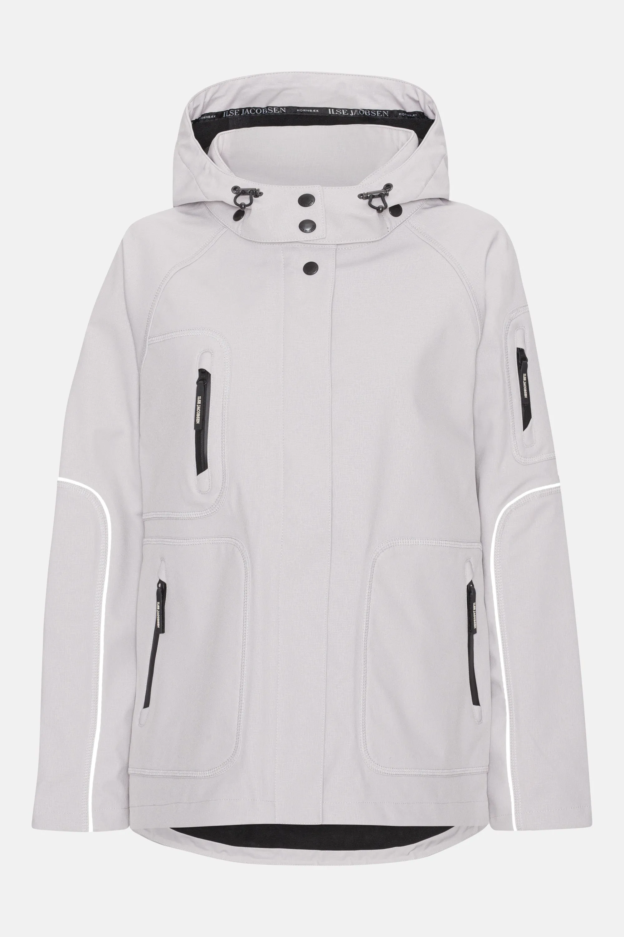 Rain Jacket - Concrete sold by Ilse Jacobsen
