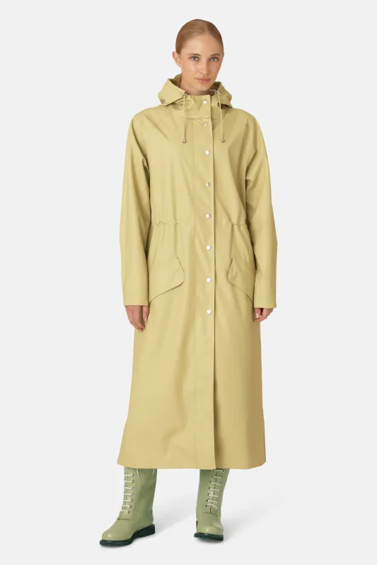 Raincoat - Olive Grass sold by Ilse Jacobsen