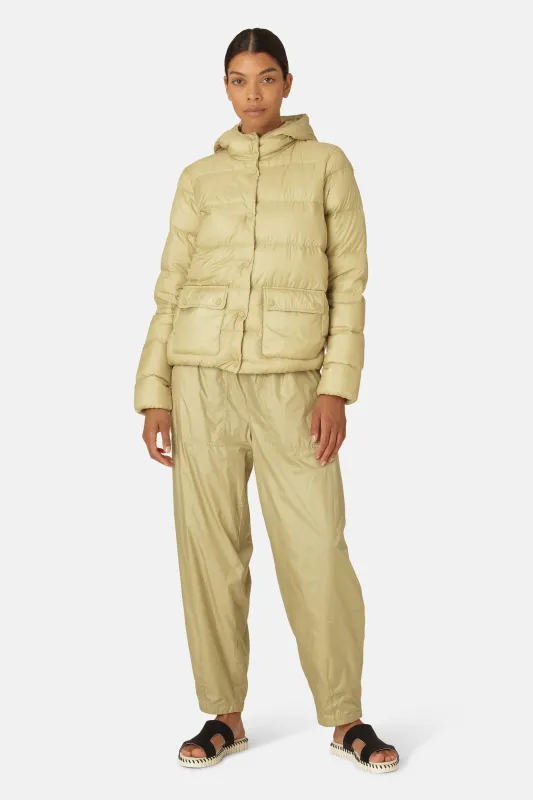 Down Jacket - Olive Grass sold by Ilse Jacobsen