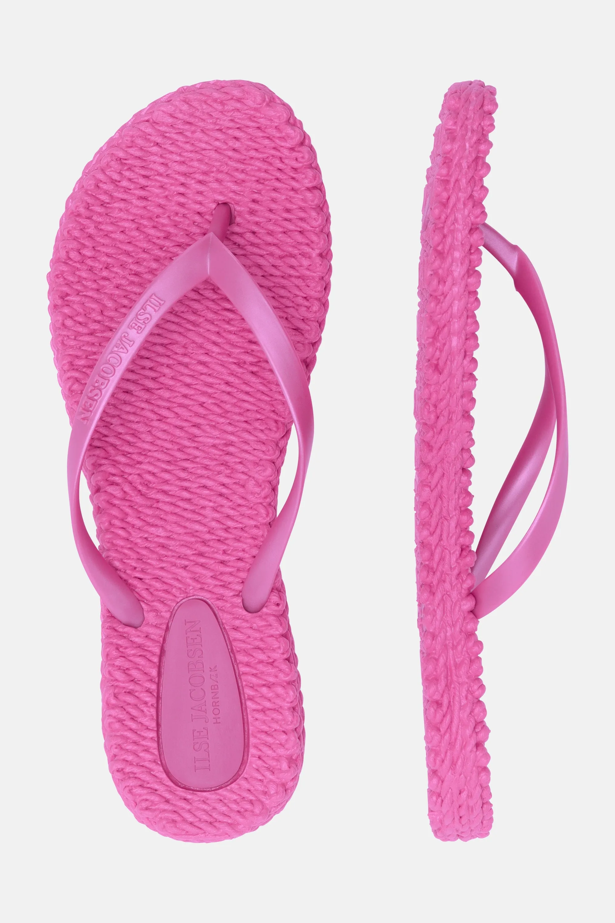 Flip Flops With Logo - Azalea Pink sold by Ilse Jacobsen product image thumbnail 5