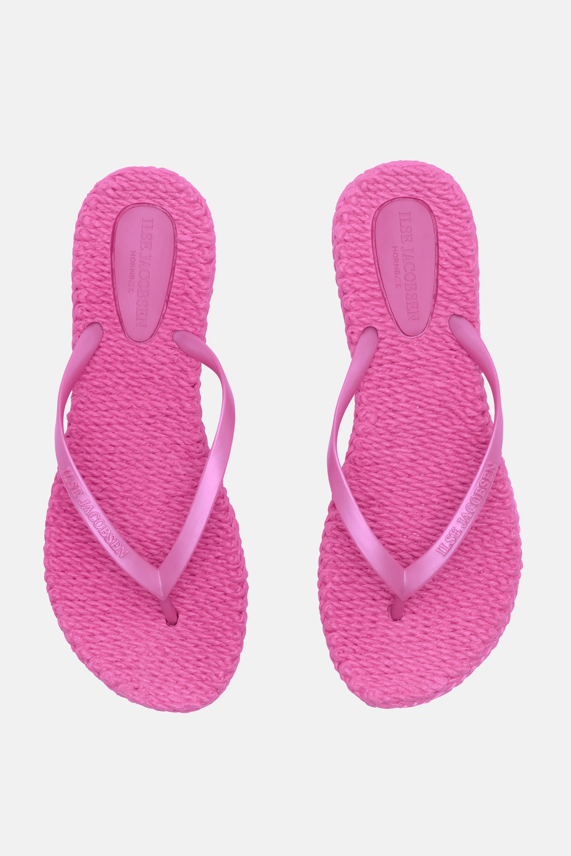 Flip Flops With Logo - Azalea Pink sold by Ilse Jacobsen product image thumbnail 3