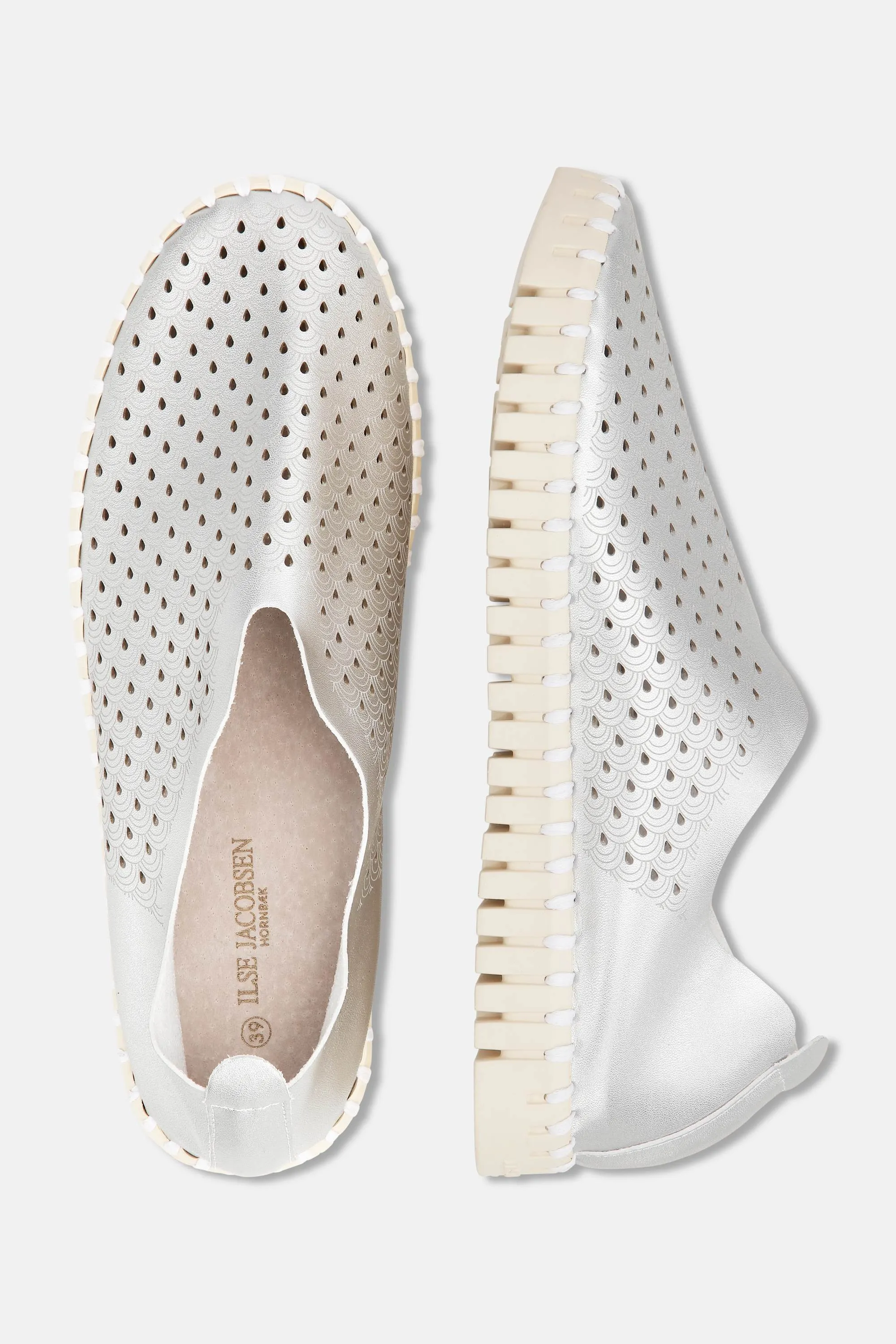 Tulip Flats Metallic - Silver sold by Ilse Jacobsen product image thumbnail 4