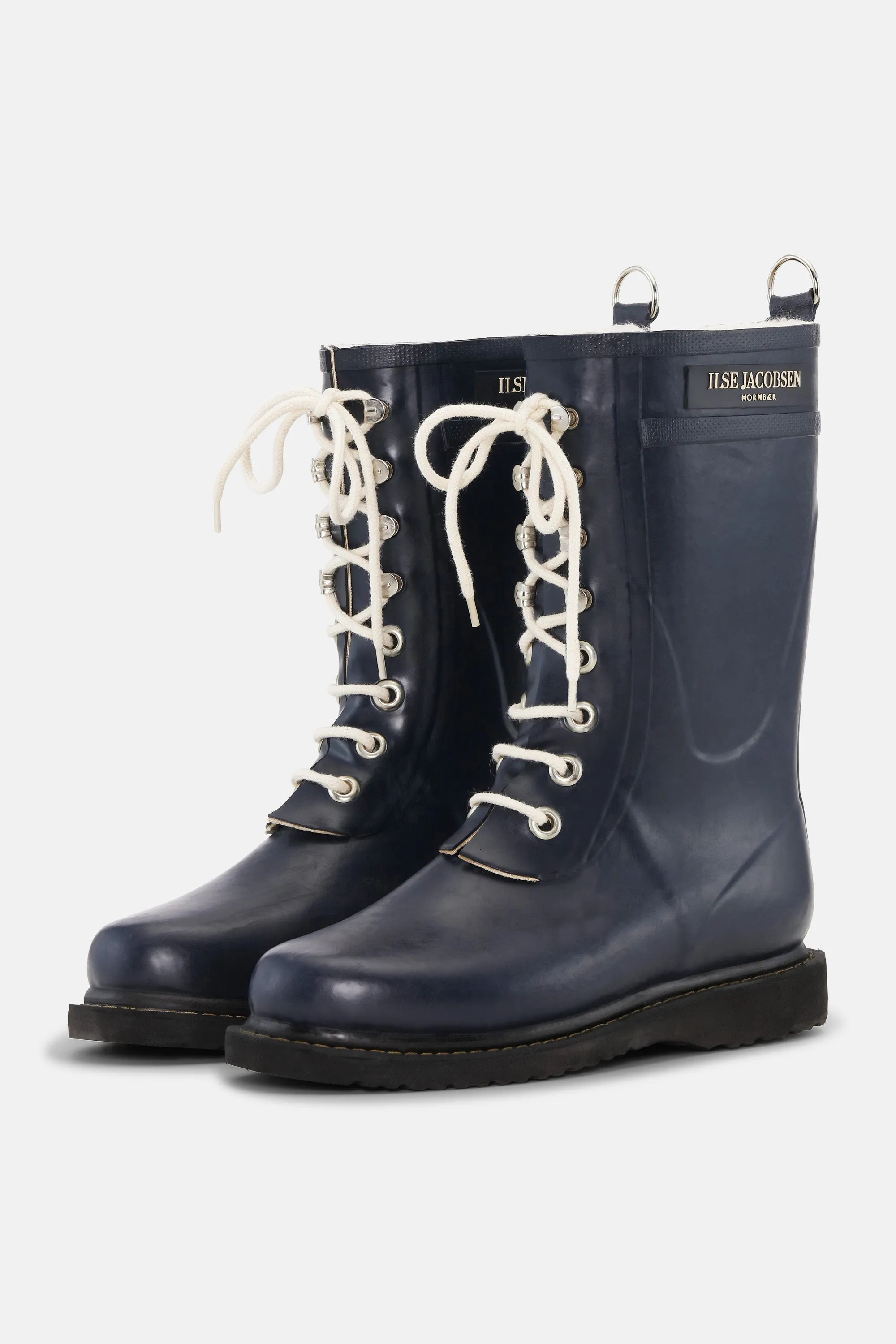 3/4 Rubber Boots - Dark Indigo sold by Ilse Jacobsen