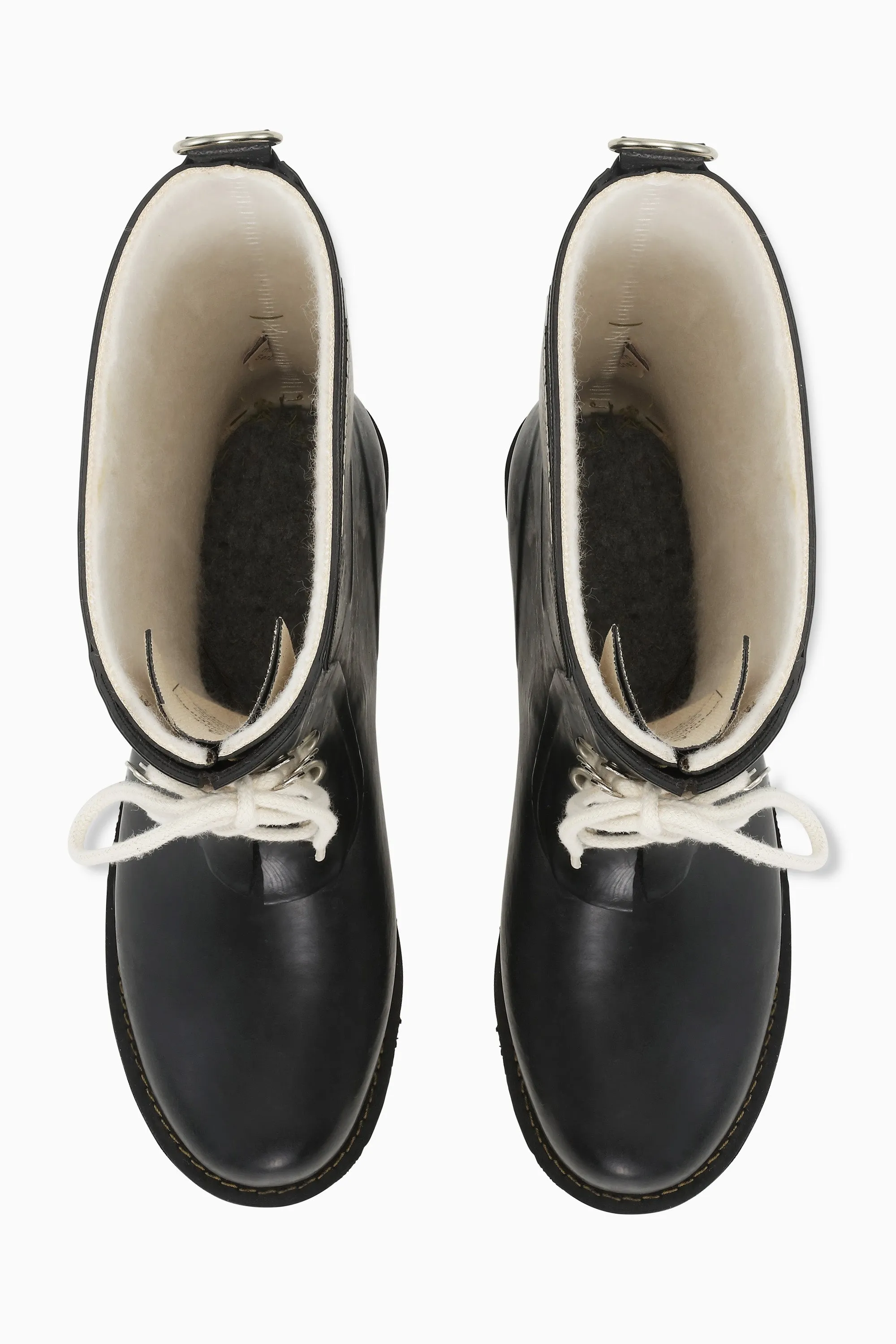 3/4 Rubber Boots - Black sold by Ilse Jacobsen product image thumbnail 4