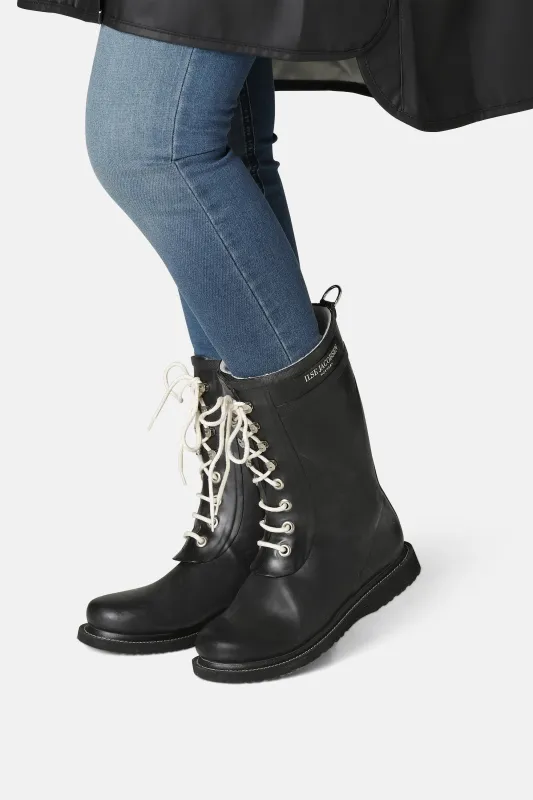 3/4 Rubber Boots - Black sold by Ilse Jacobsen