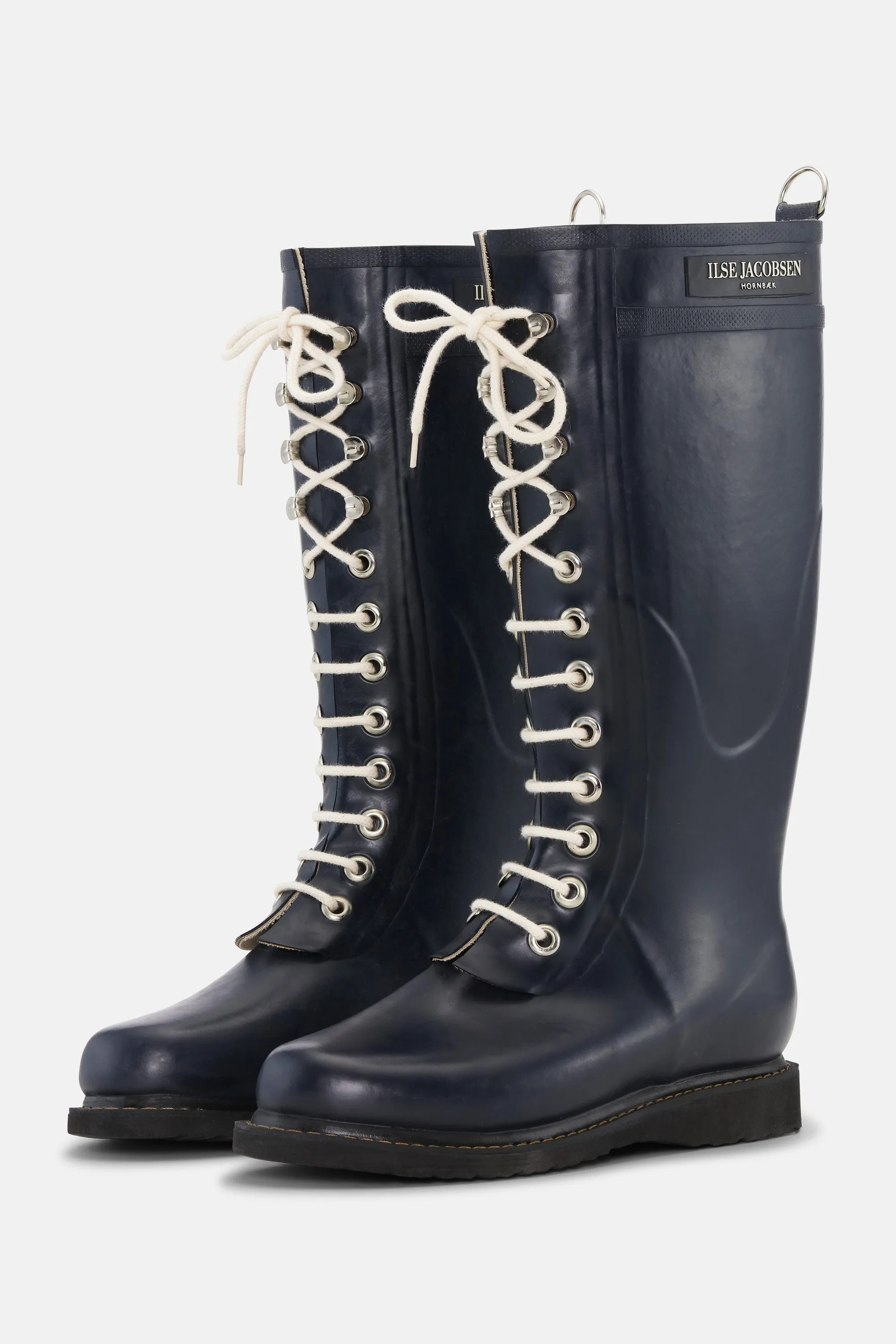 Long Rubber Boots - Dark Indigo sold by Ilse Jacobsen