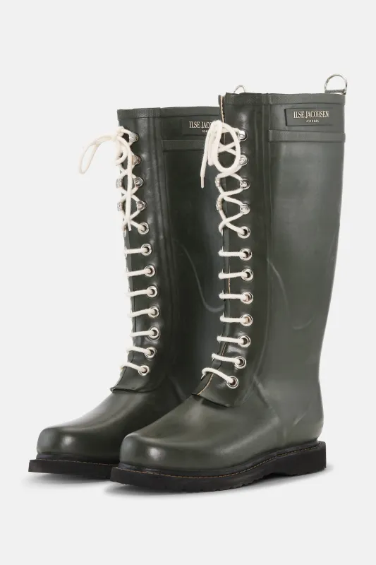 Long Rubber Boots - Army sold by Ilse Jacobsen