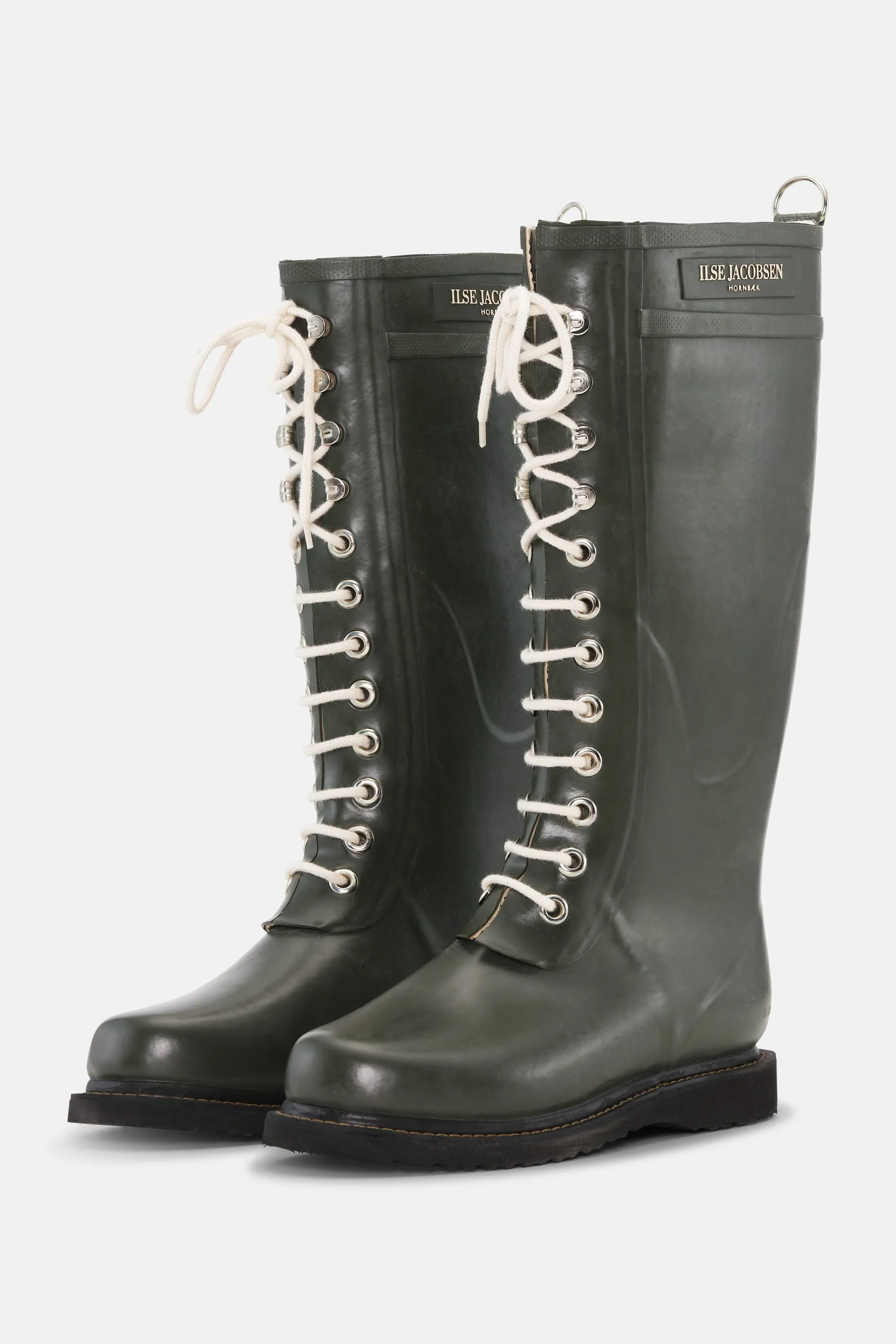 Long Rubber Boots - Army sold by Ilse Jacobsen
